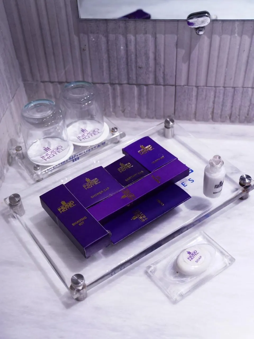 Bathroom in Indigo Heights Hotel & Suites