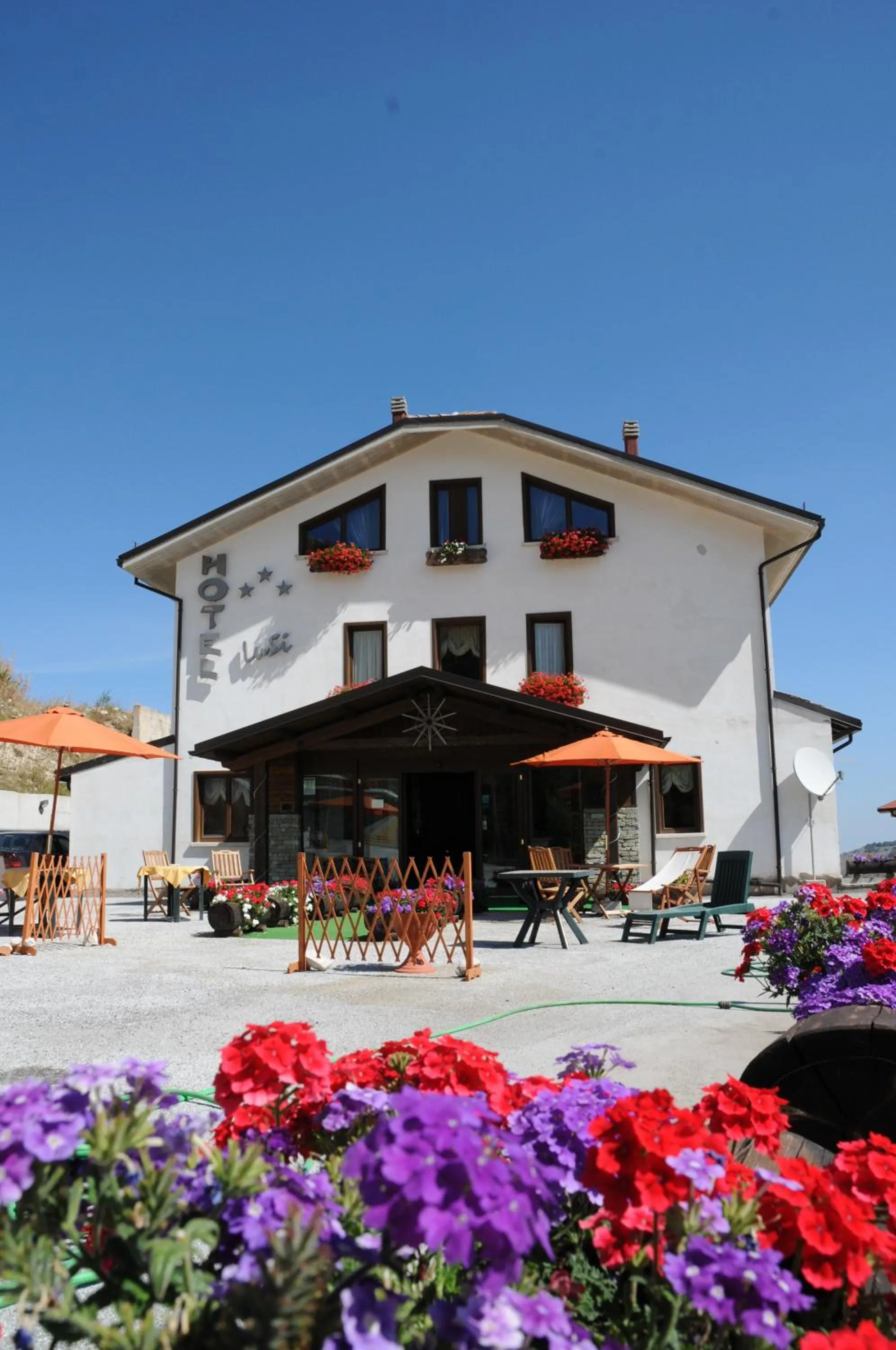 Facade/entrance in Hotel LuSi