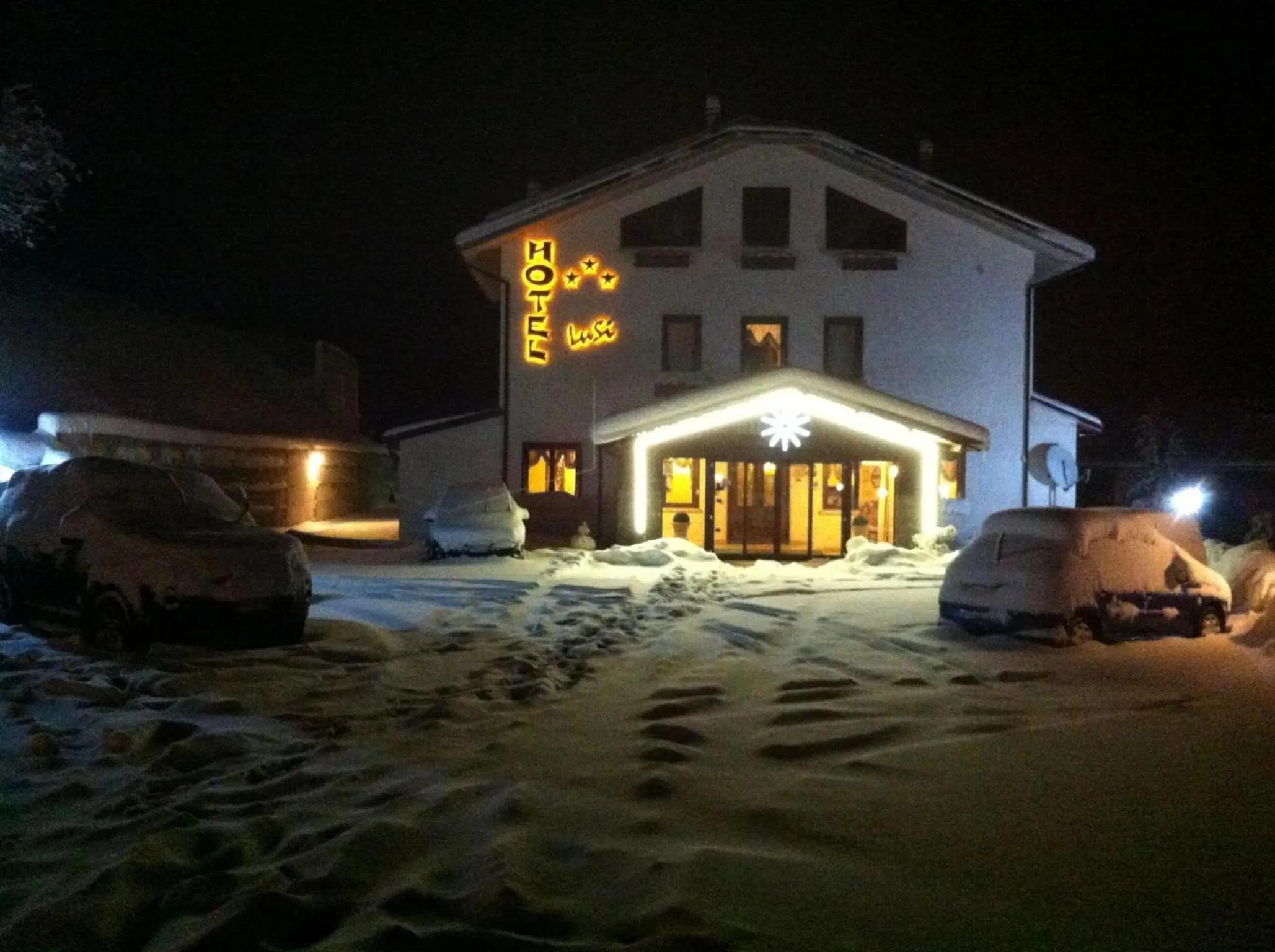 Facade/entrance in Hotel LuSi