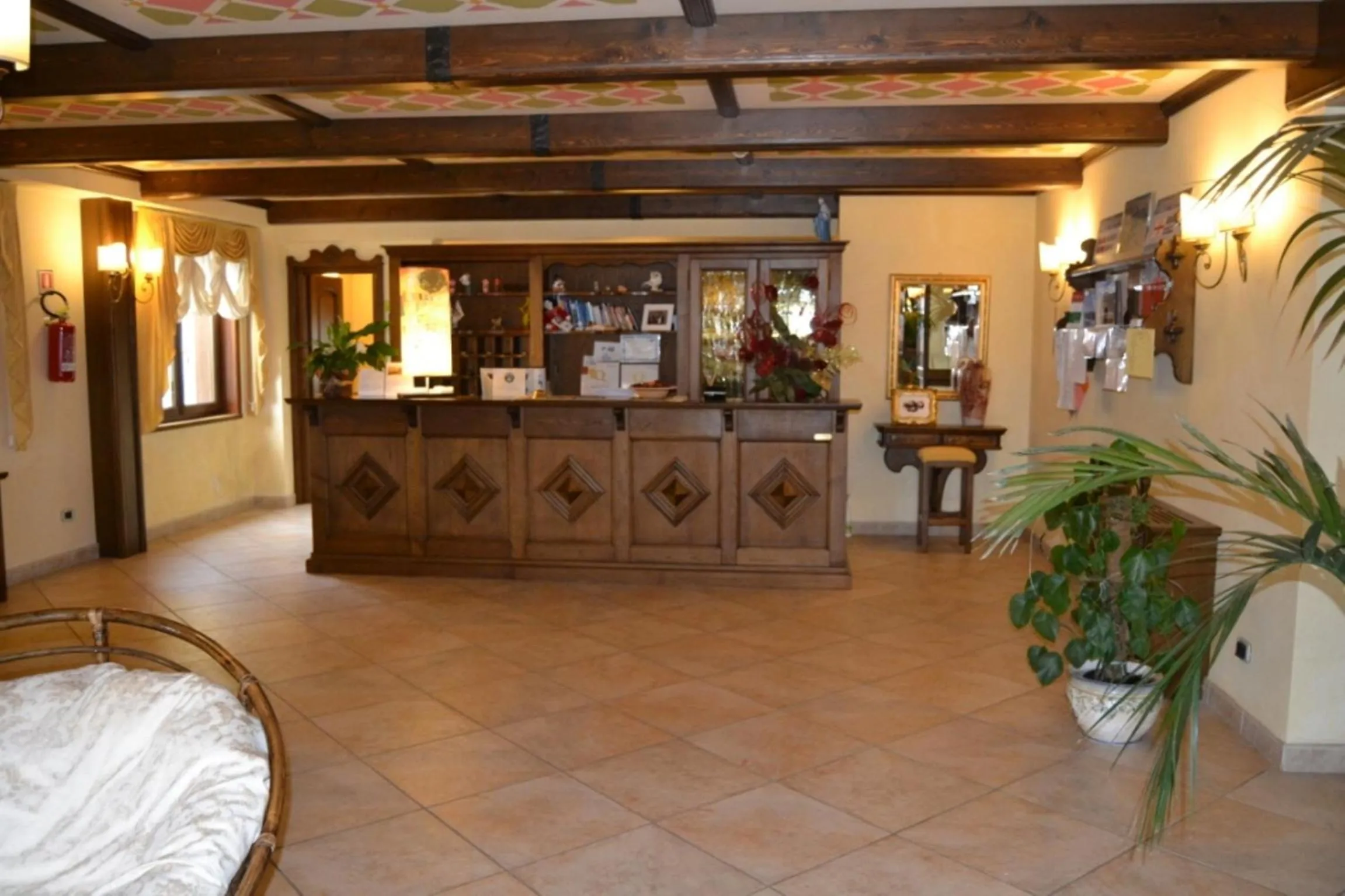 Lobby or reception in Hotel LuSi