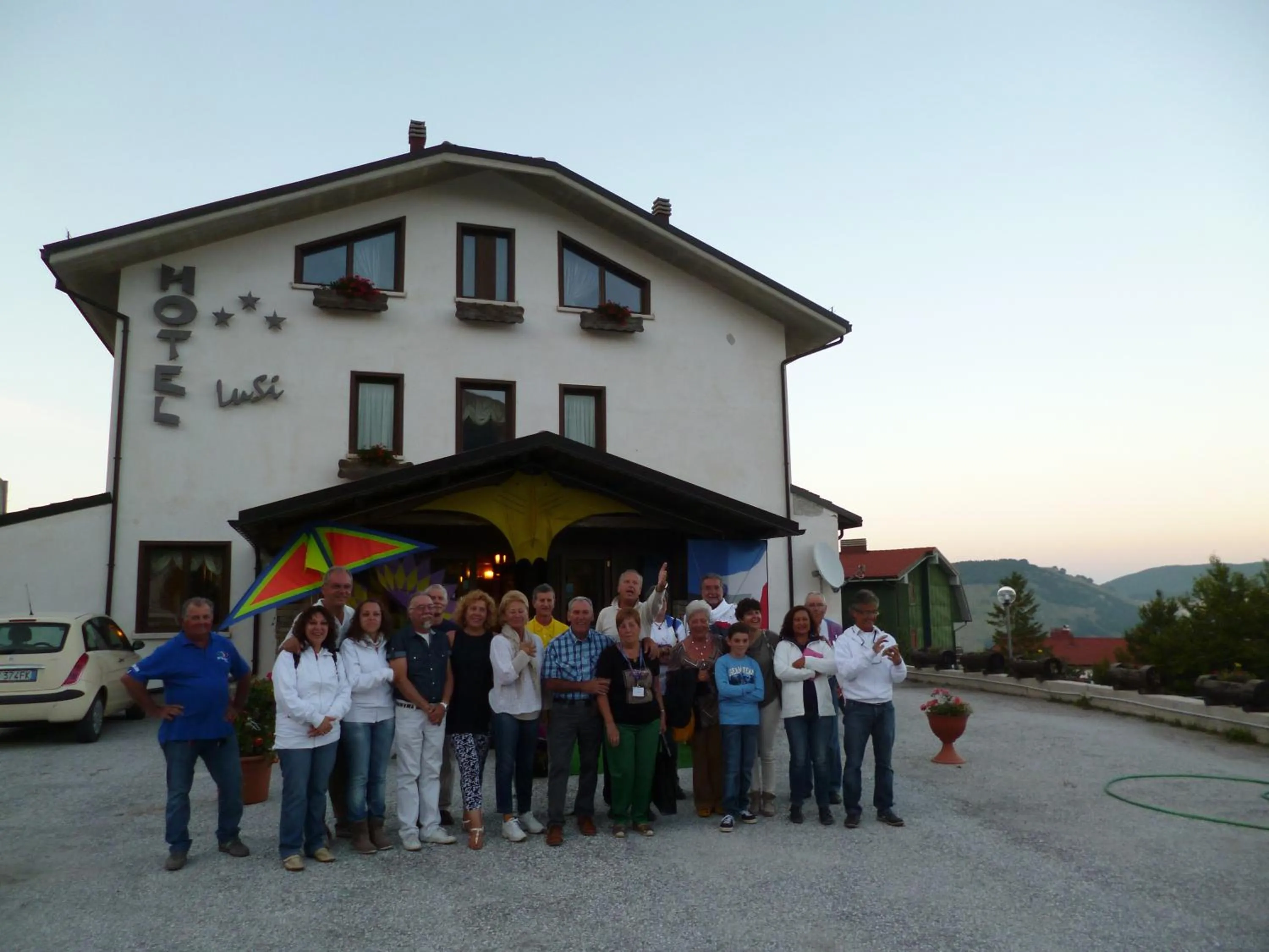 Facade/entrance in Hotel LuSi