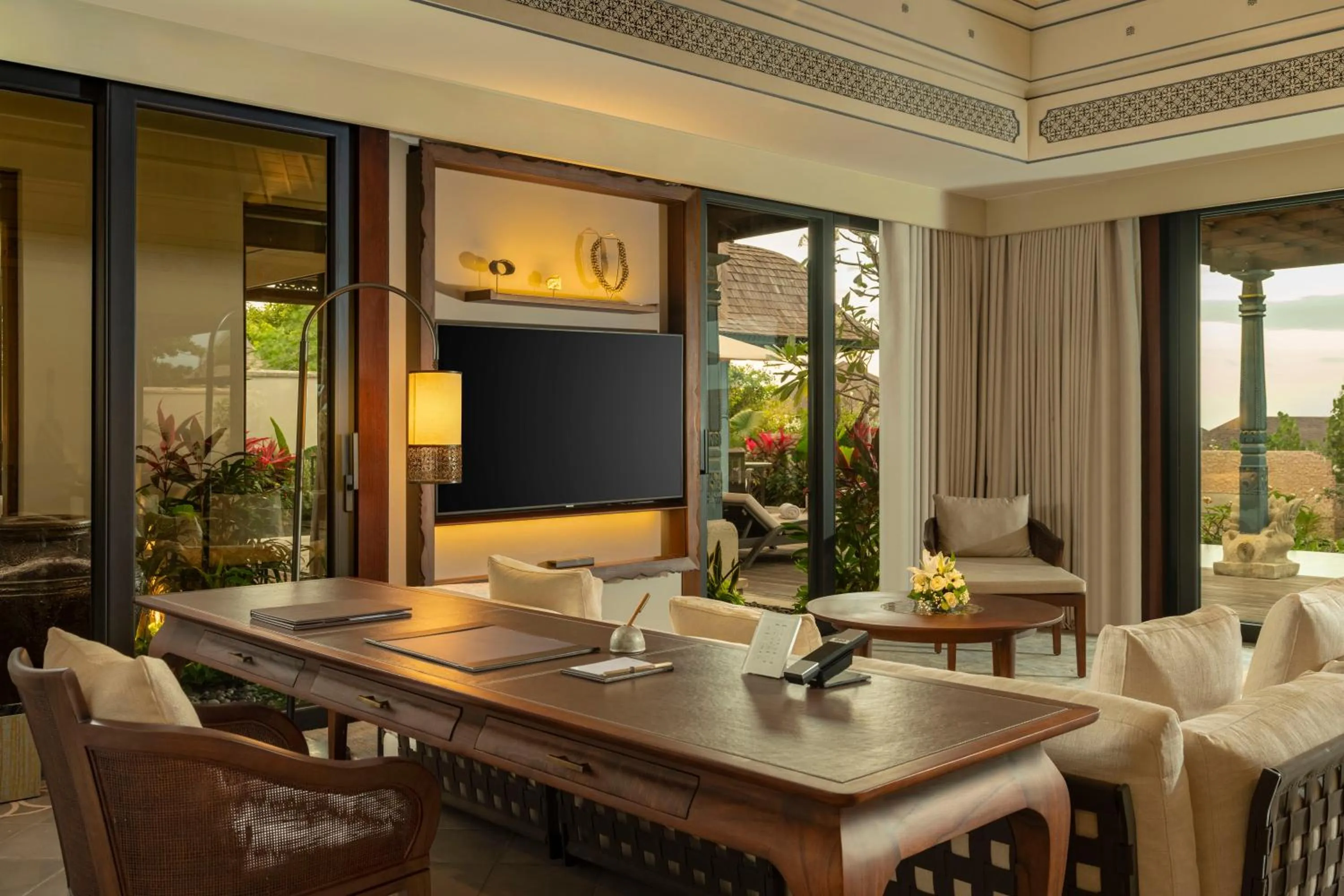 Living room in Jumeirah Bali