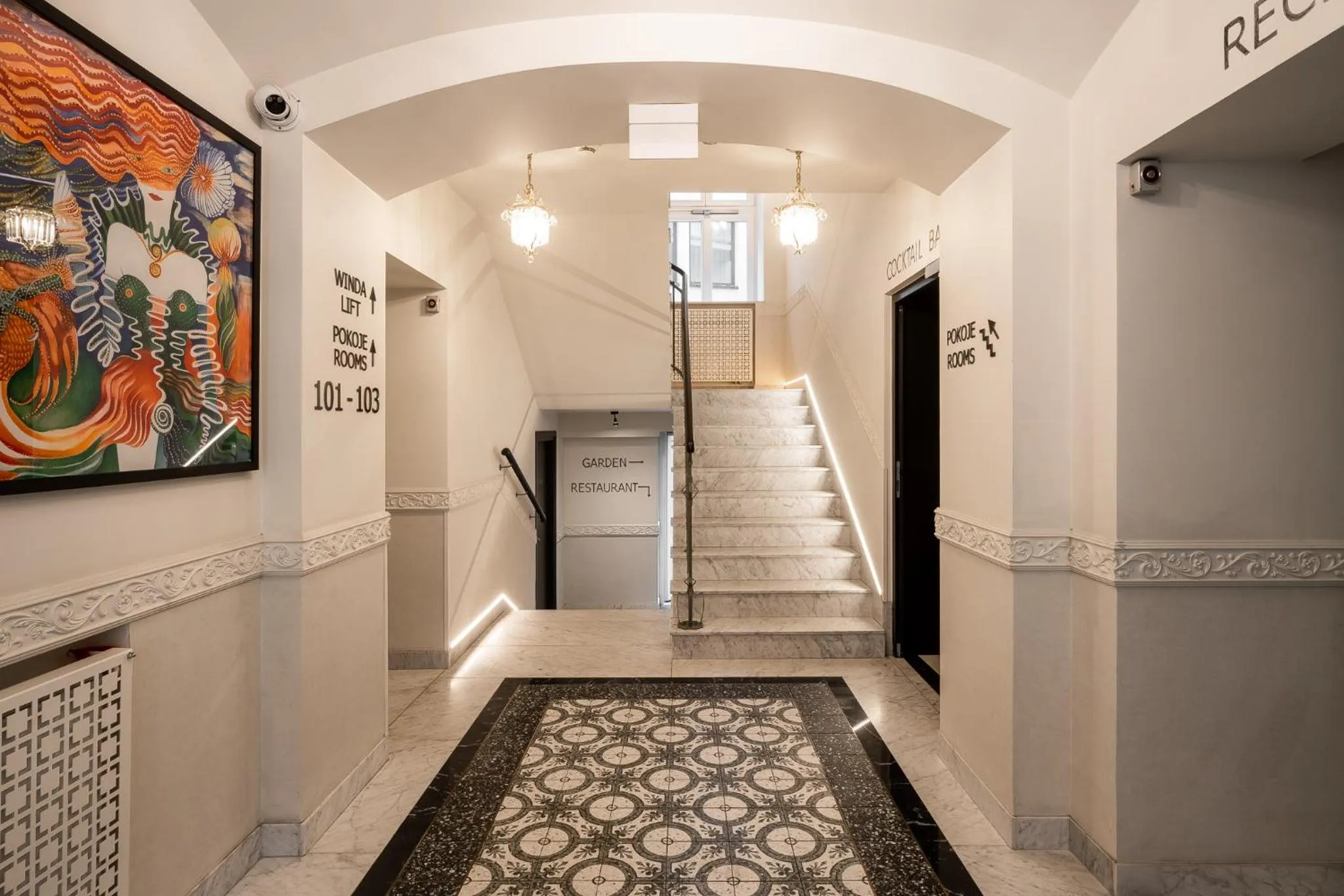 Lobby or reception in Hotel M29