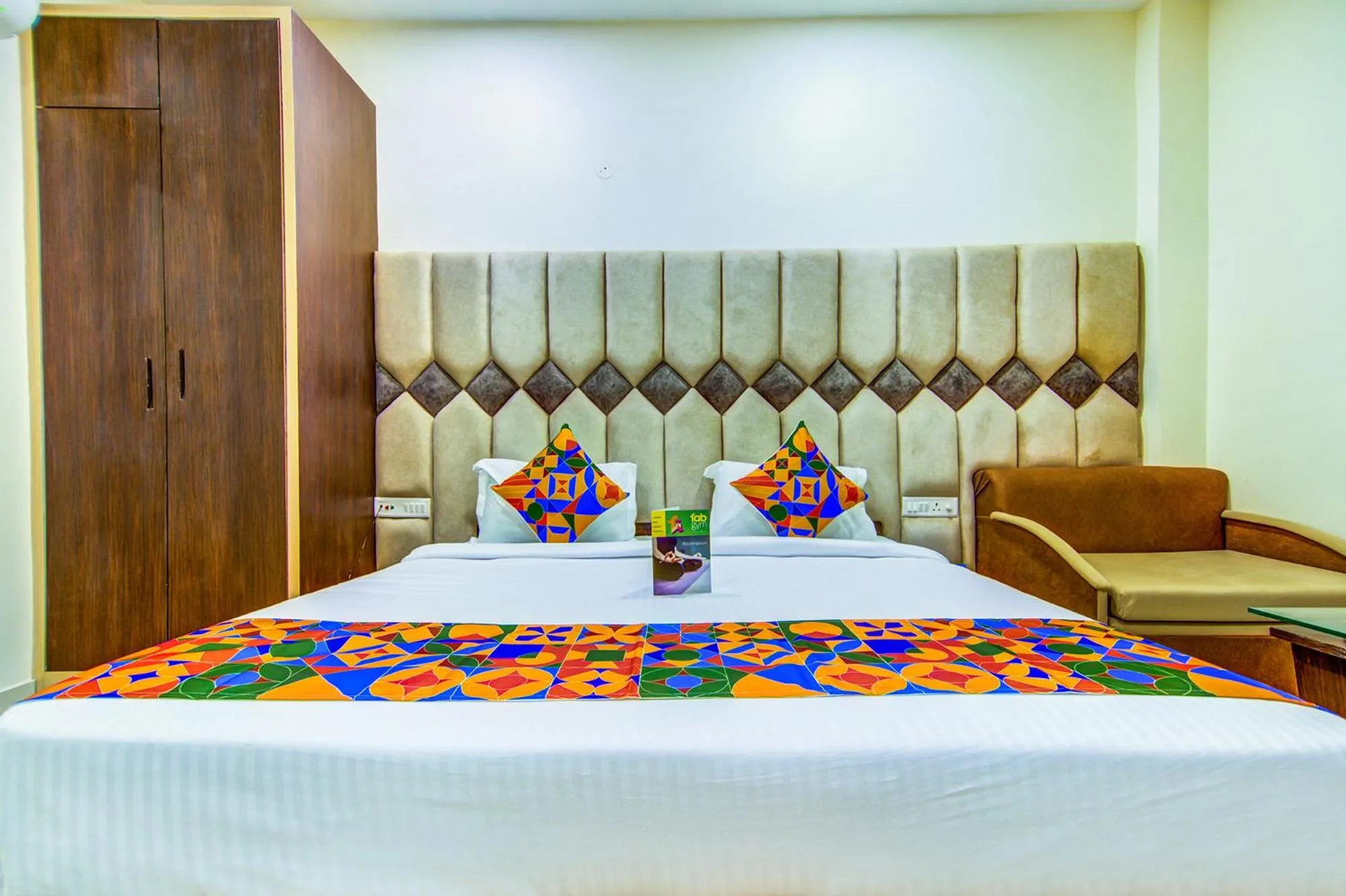 Bedroom in FabHotel Nayyar Inn