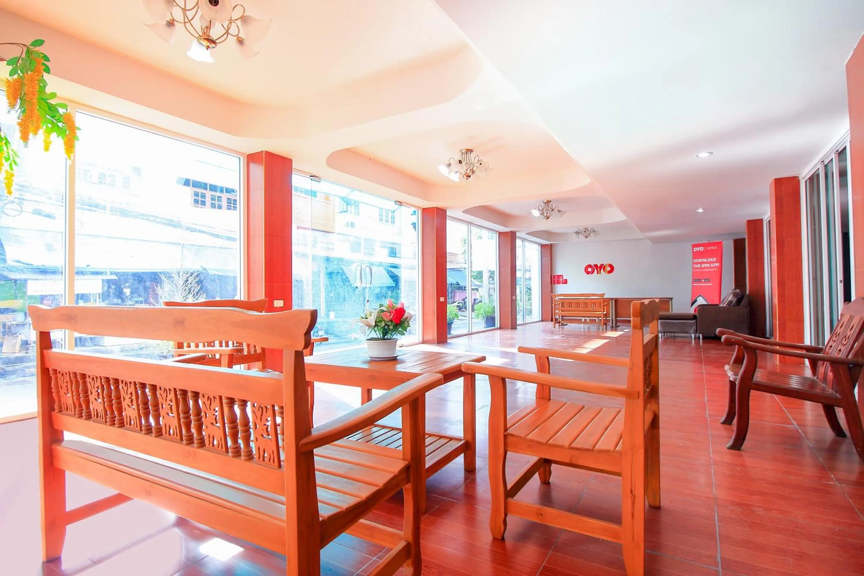 Lobby or reception in OYO 410 Diamond Boutique Hostel