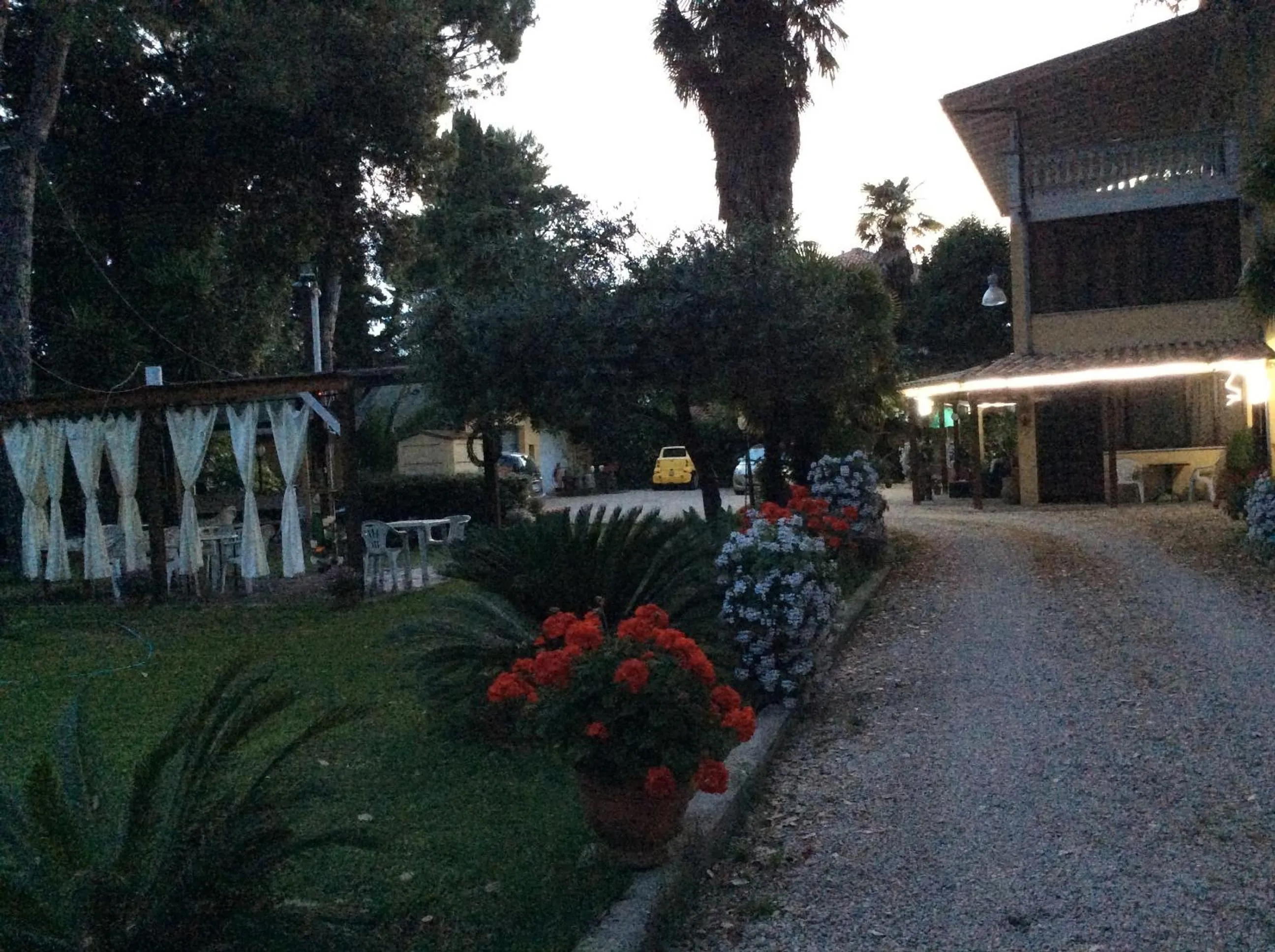 Garden in Villa Berghella