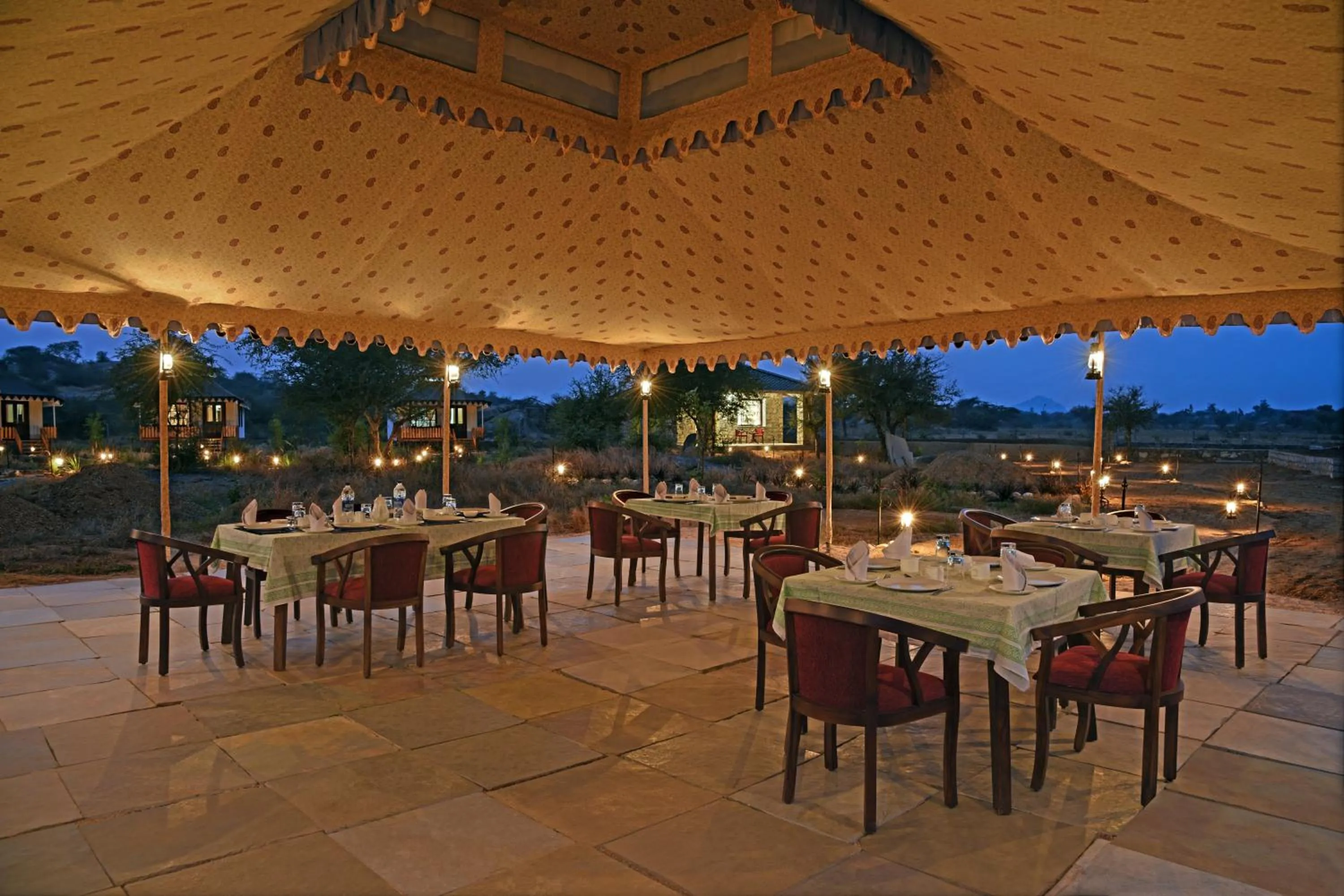 Restaurant/places to eat in Jawai Leopard Safari Lodge