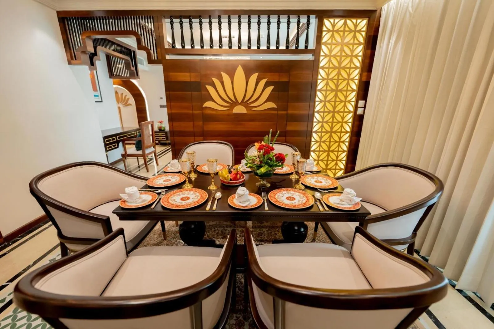 Dining area in Taj Tirupati