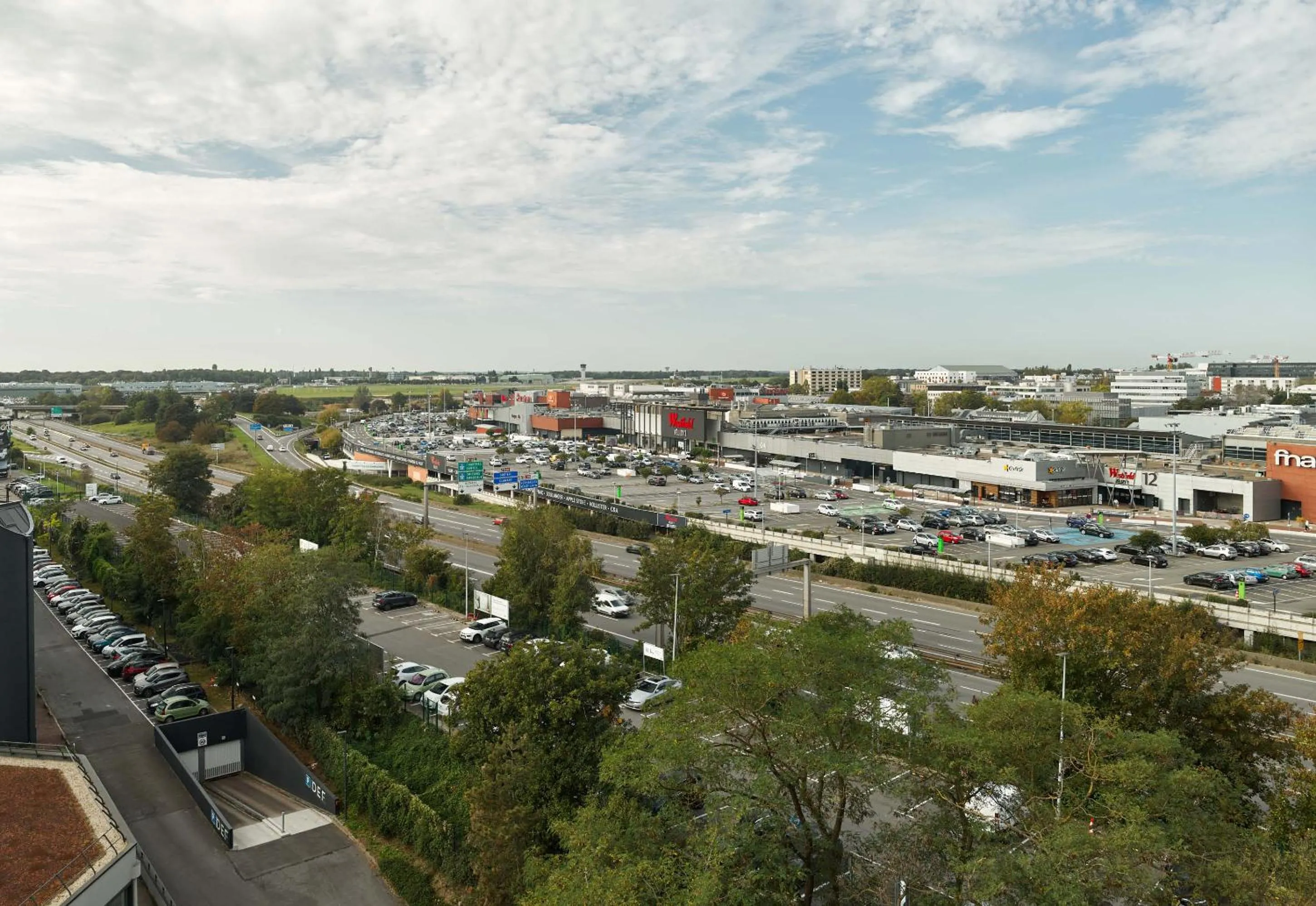 View (from property/room) in B&B HOTEL Vélizy Est