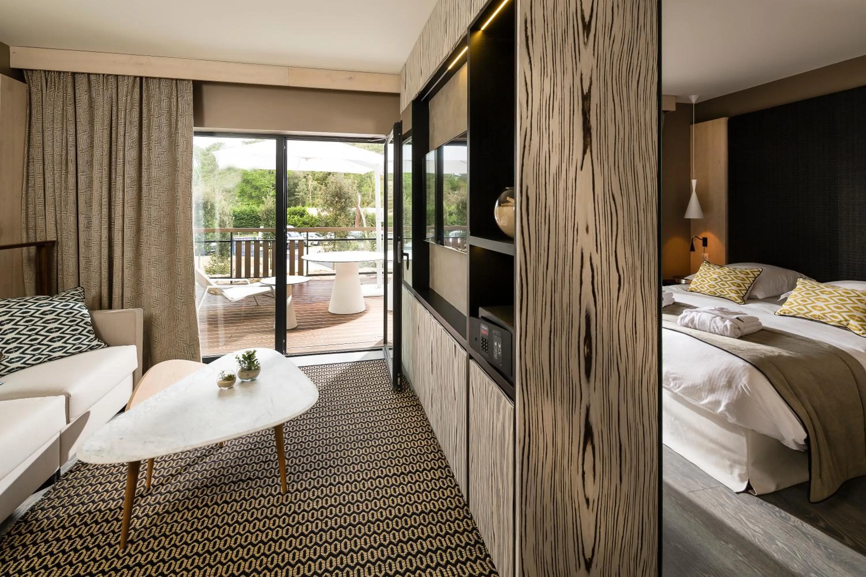 Photo of the whole room, Bed in Thalazur Arcachon