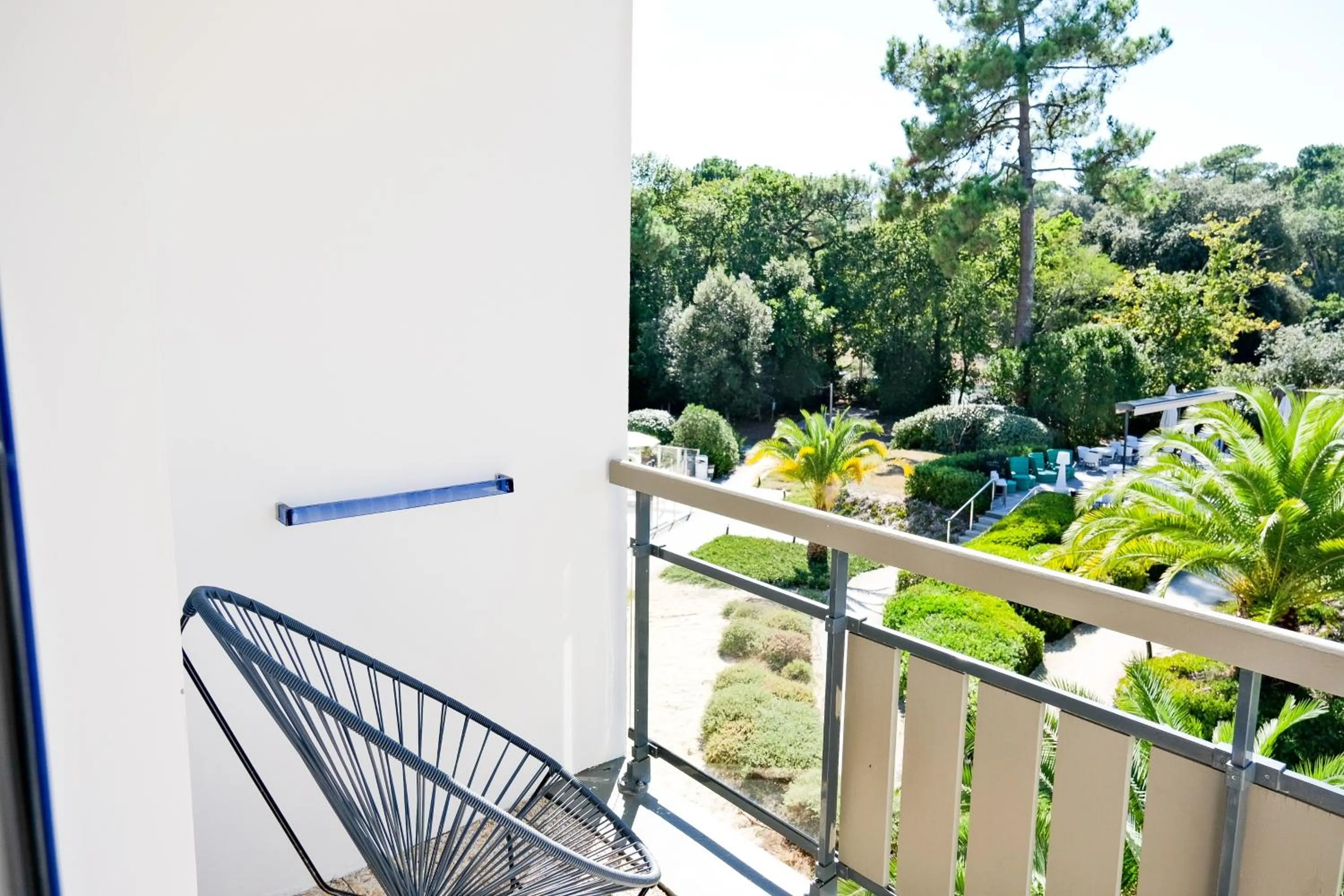 Garden view in Thalazur Arcachon