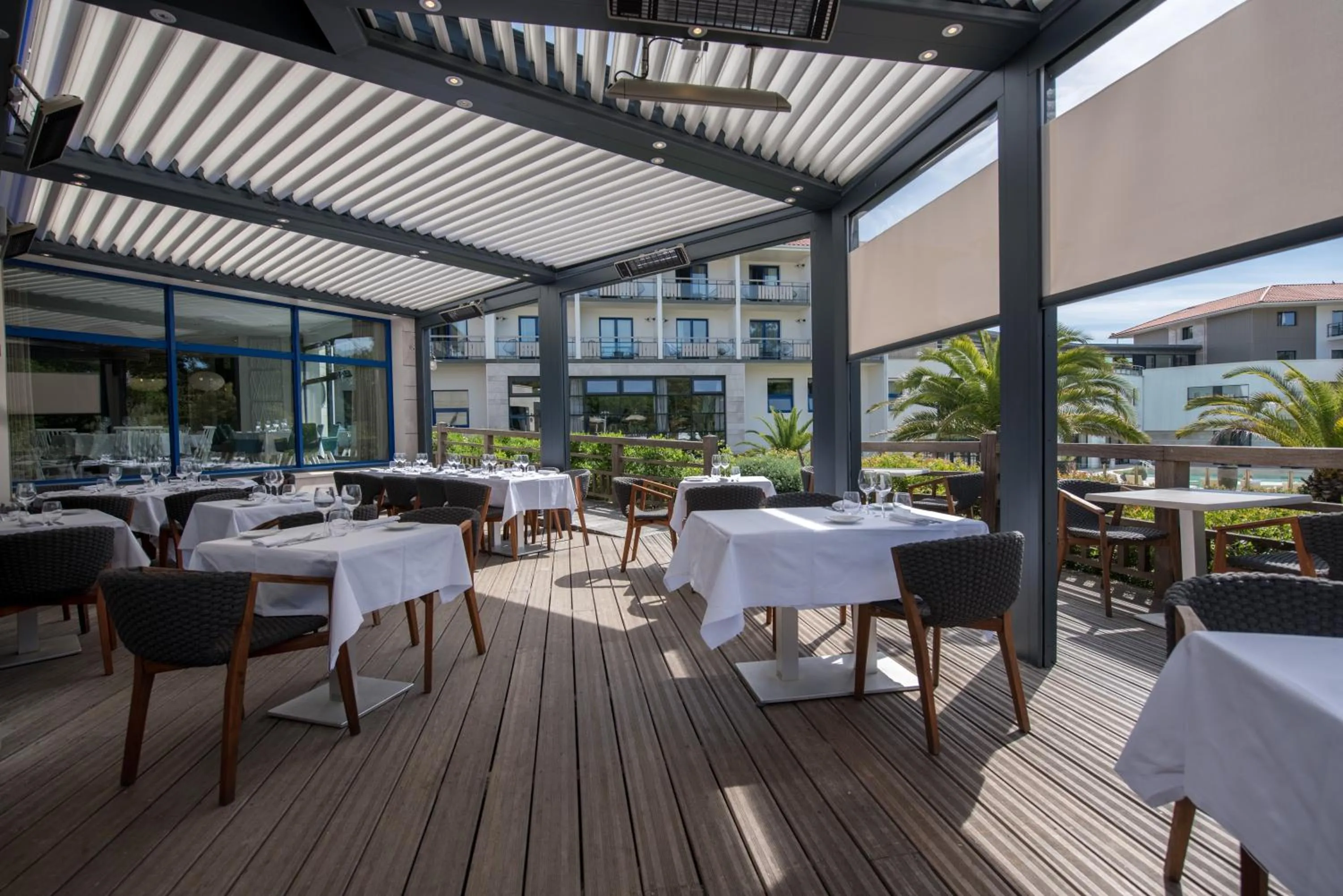 Patio in Thalazur Arcachon