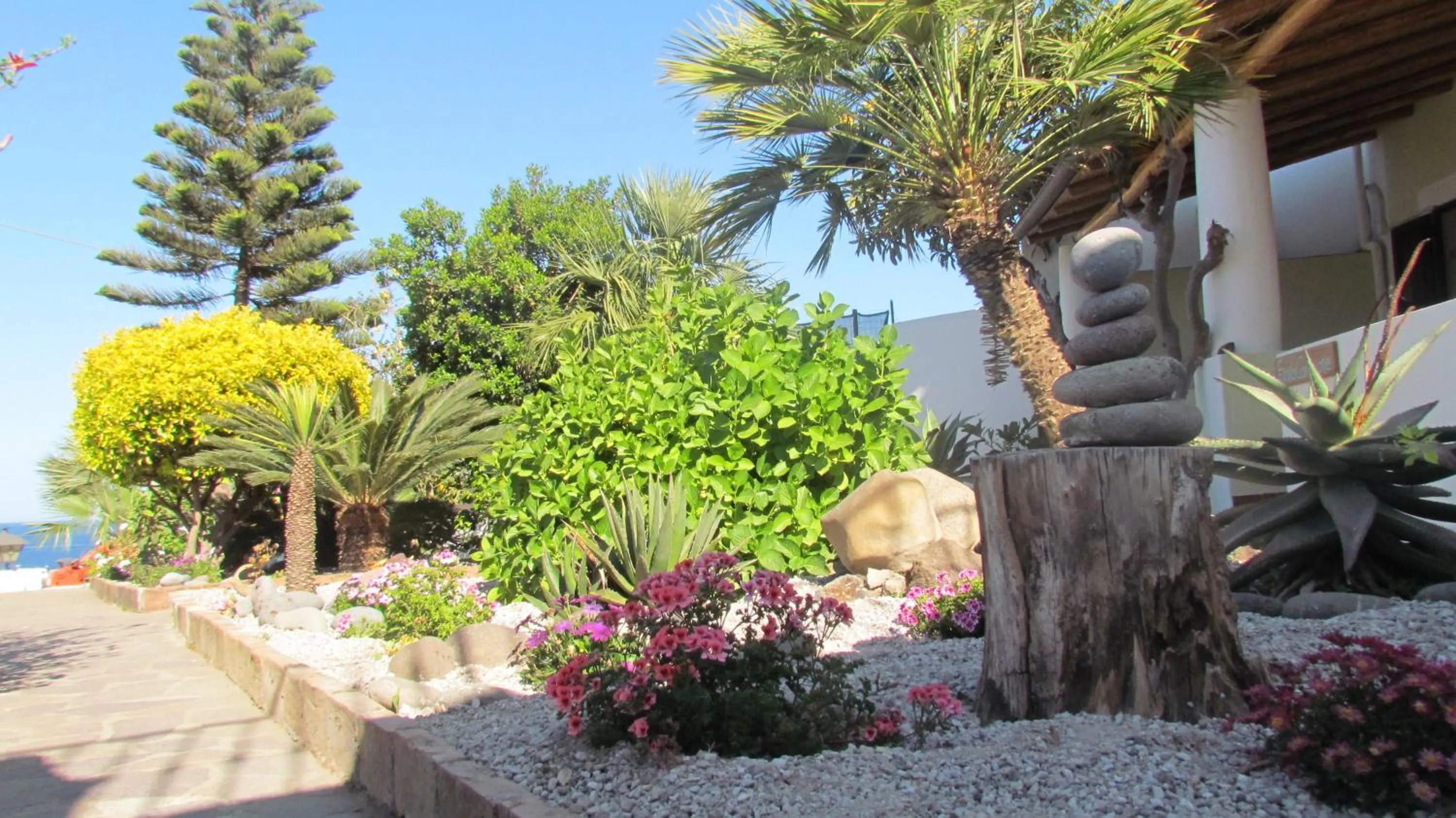 Patio in B&B Il Cappero