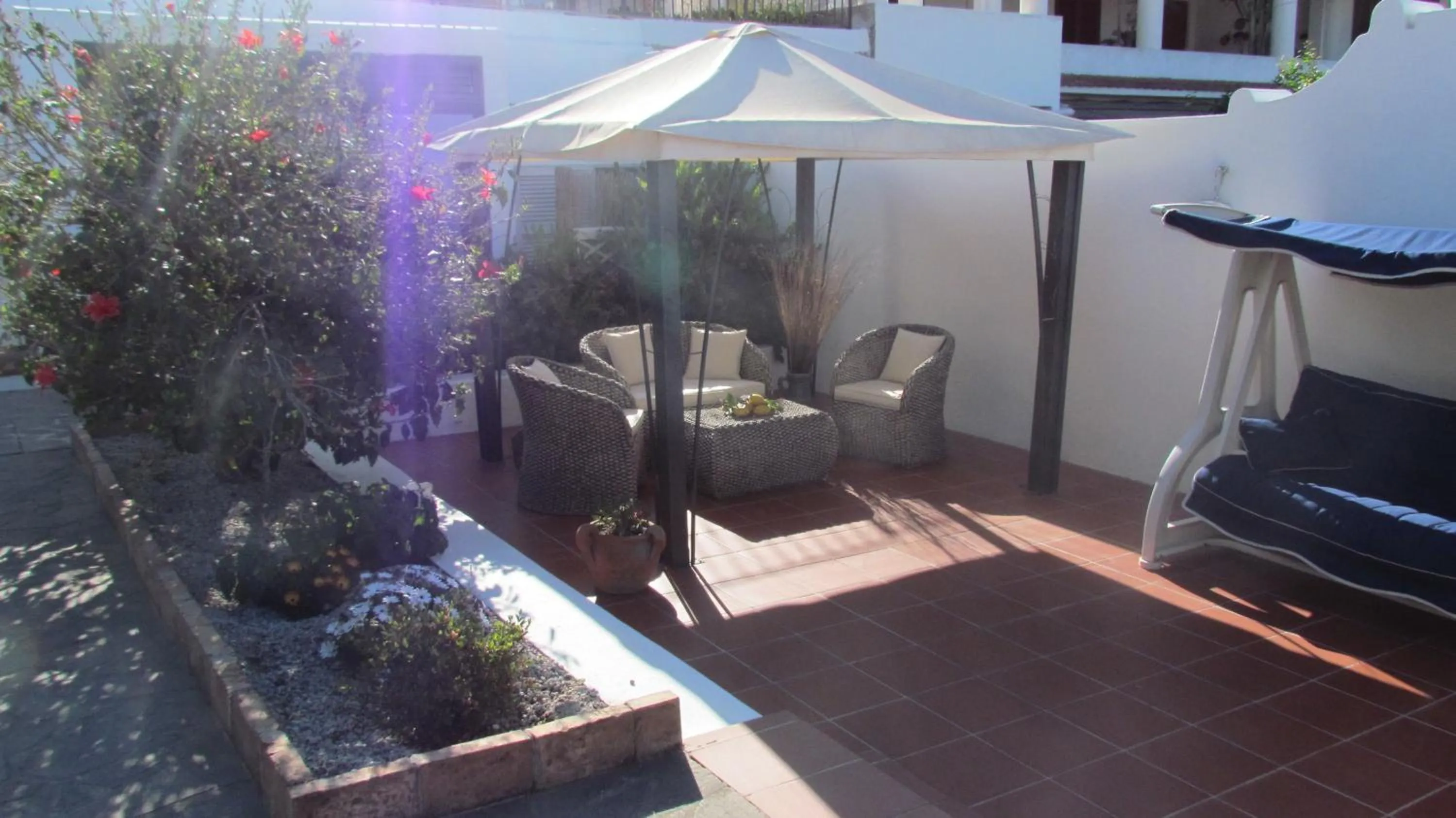 Patio in B&B Il Cappero