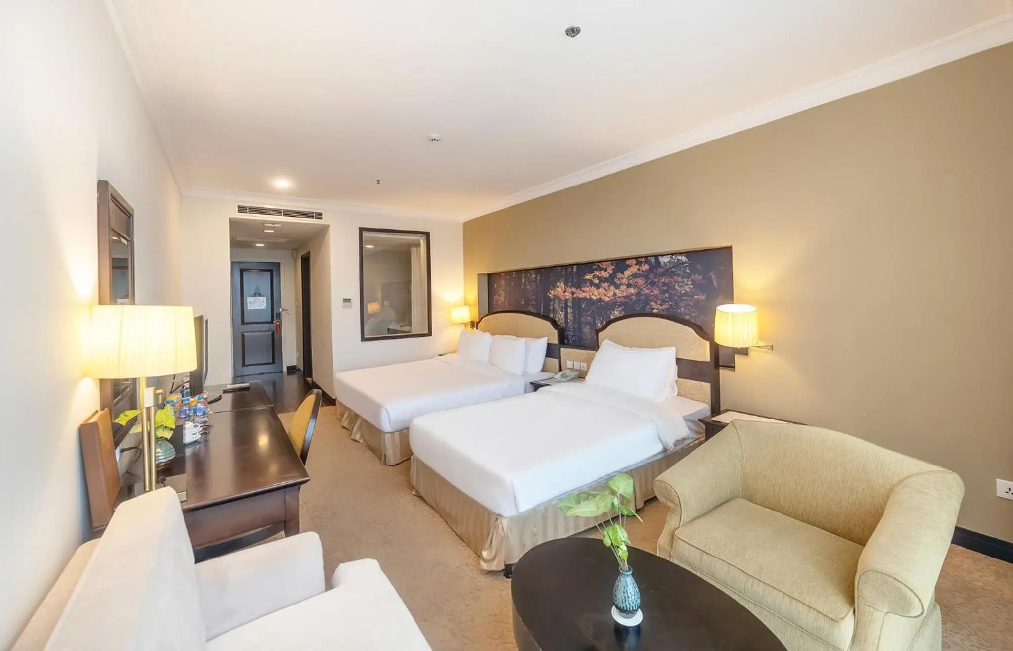 Bedroom, Bed in La Sapinette Hotel Dalat