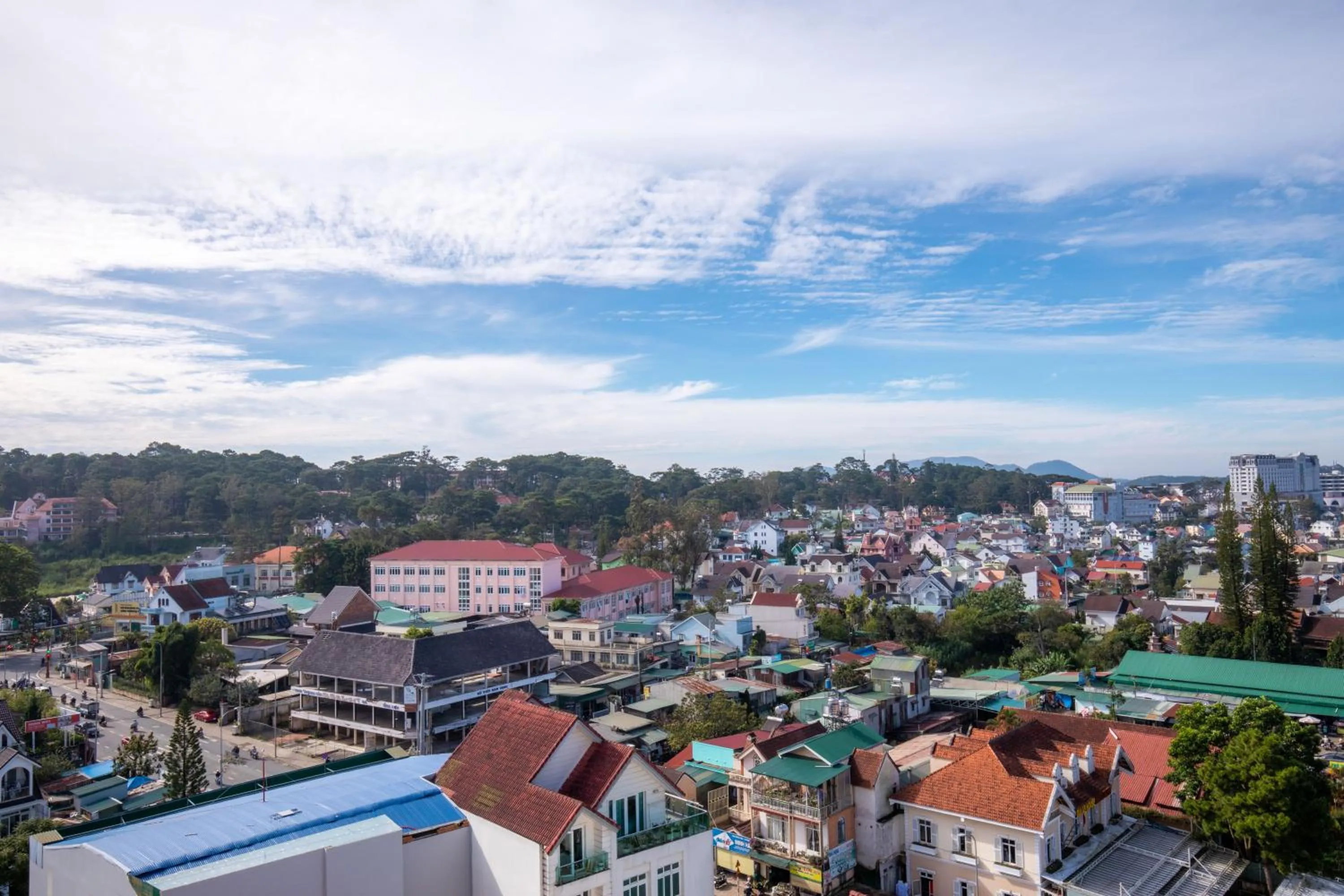 City view in La Sapinette Hotel Dalat