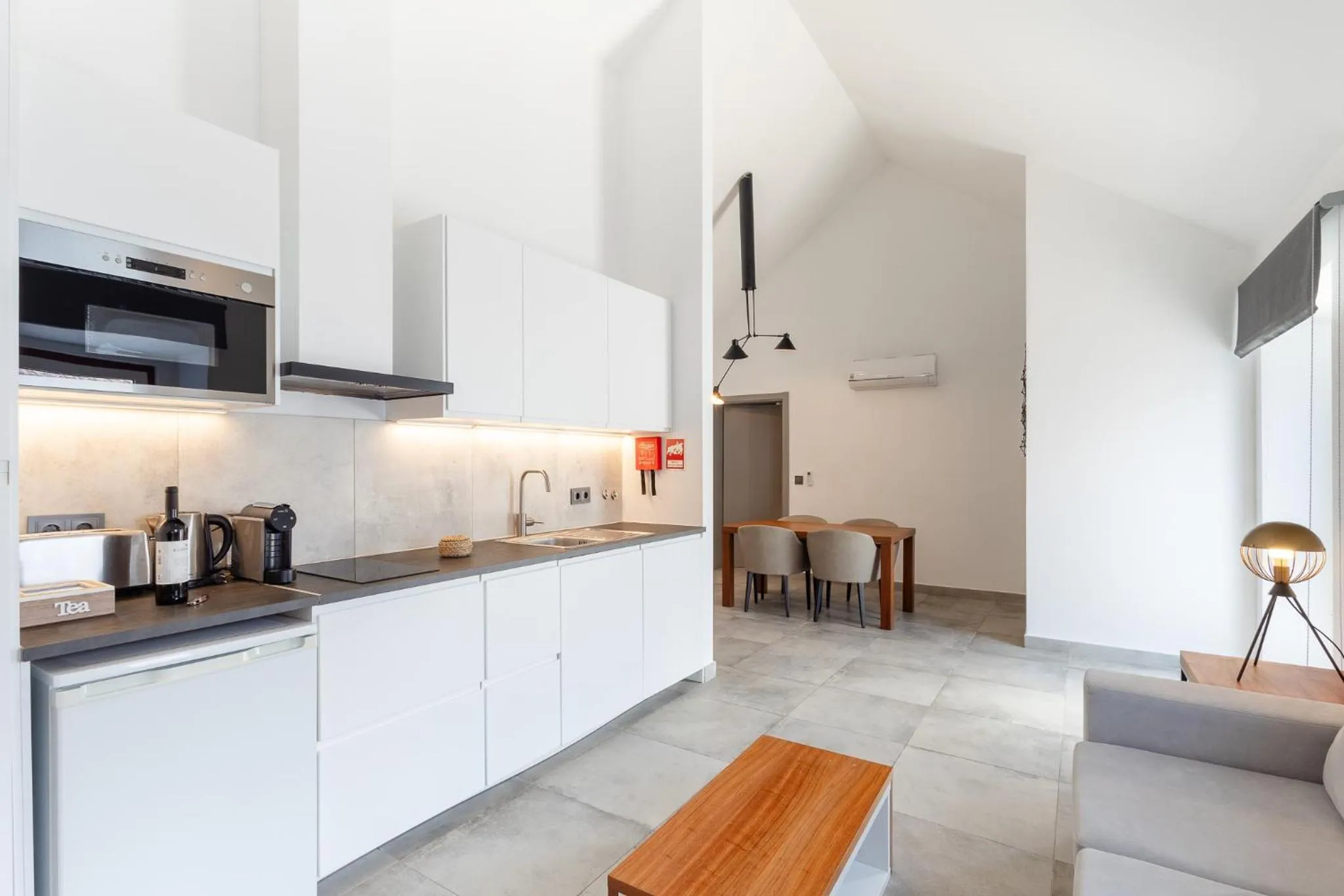 Kitchen or kitchenette in Hotel da Barrosinha