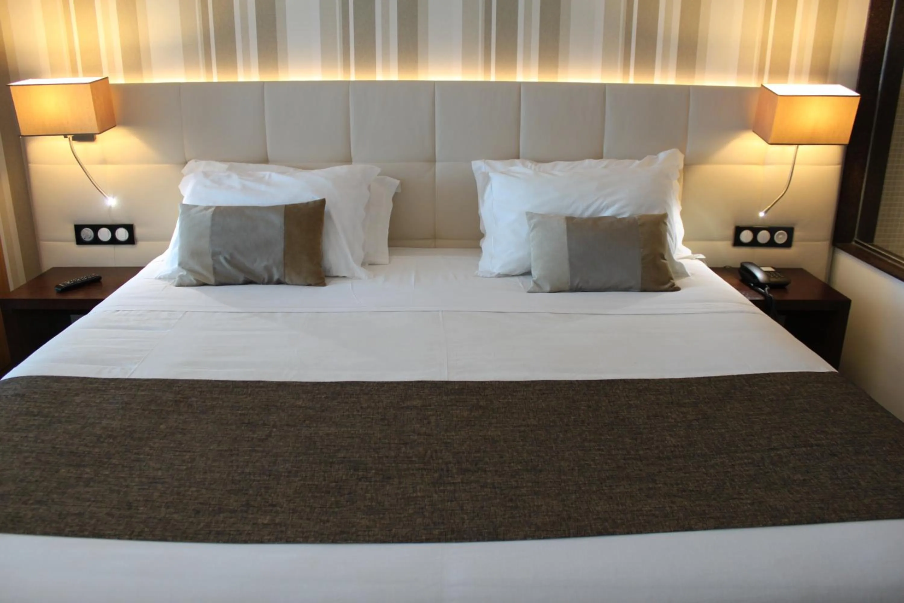 Bed in Hotel O Gato & Spa