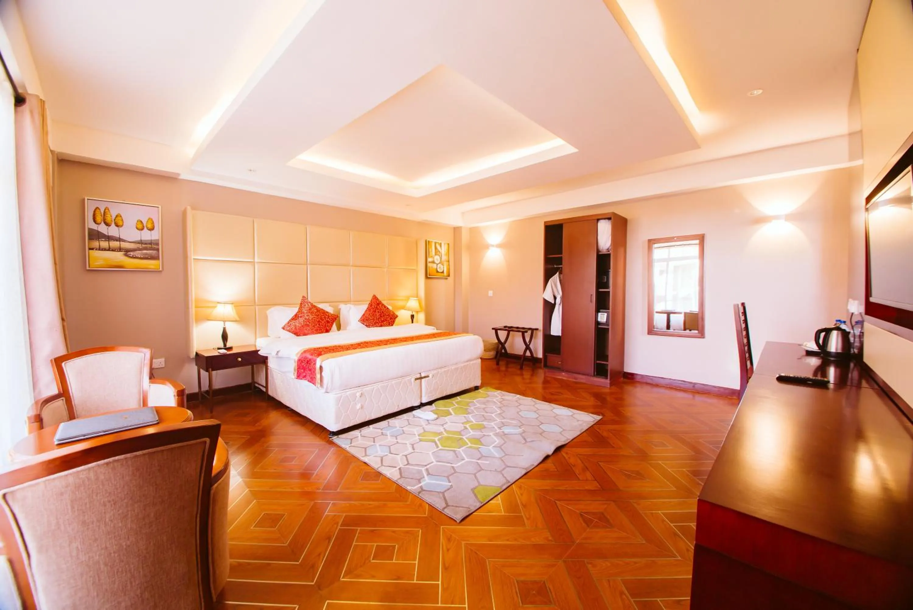 Bed in Mount Royal Villa