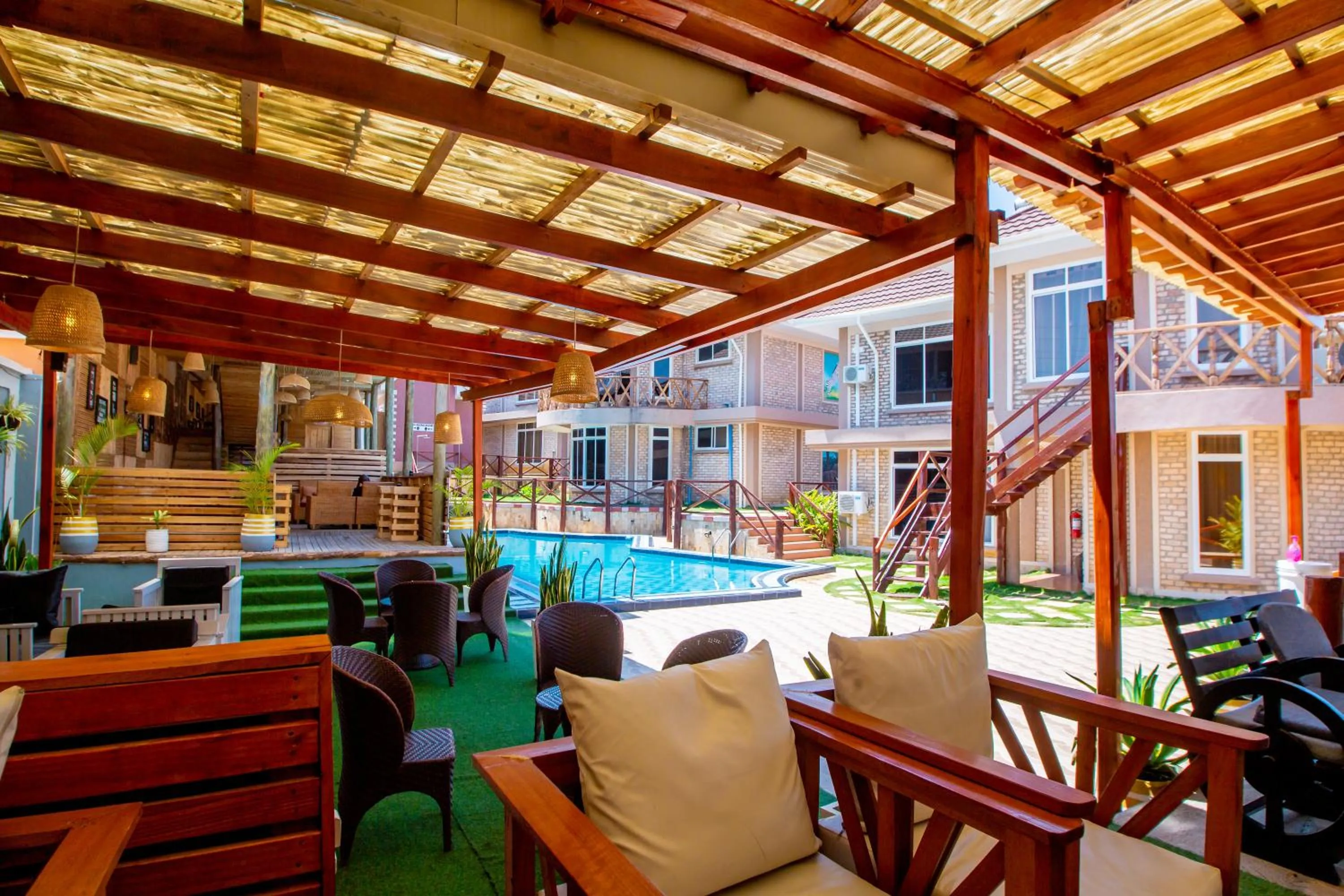 Seating area in Mount Royal Villa