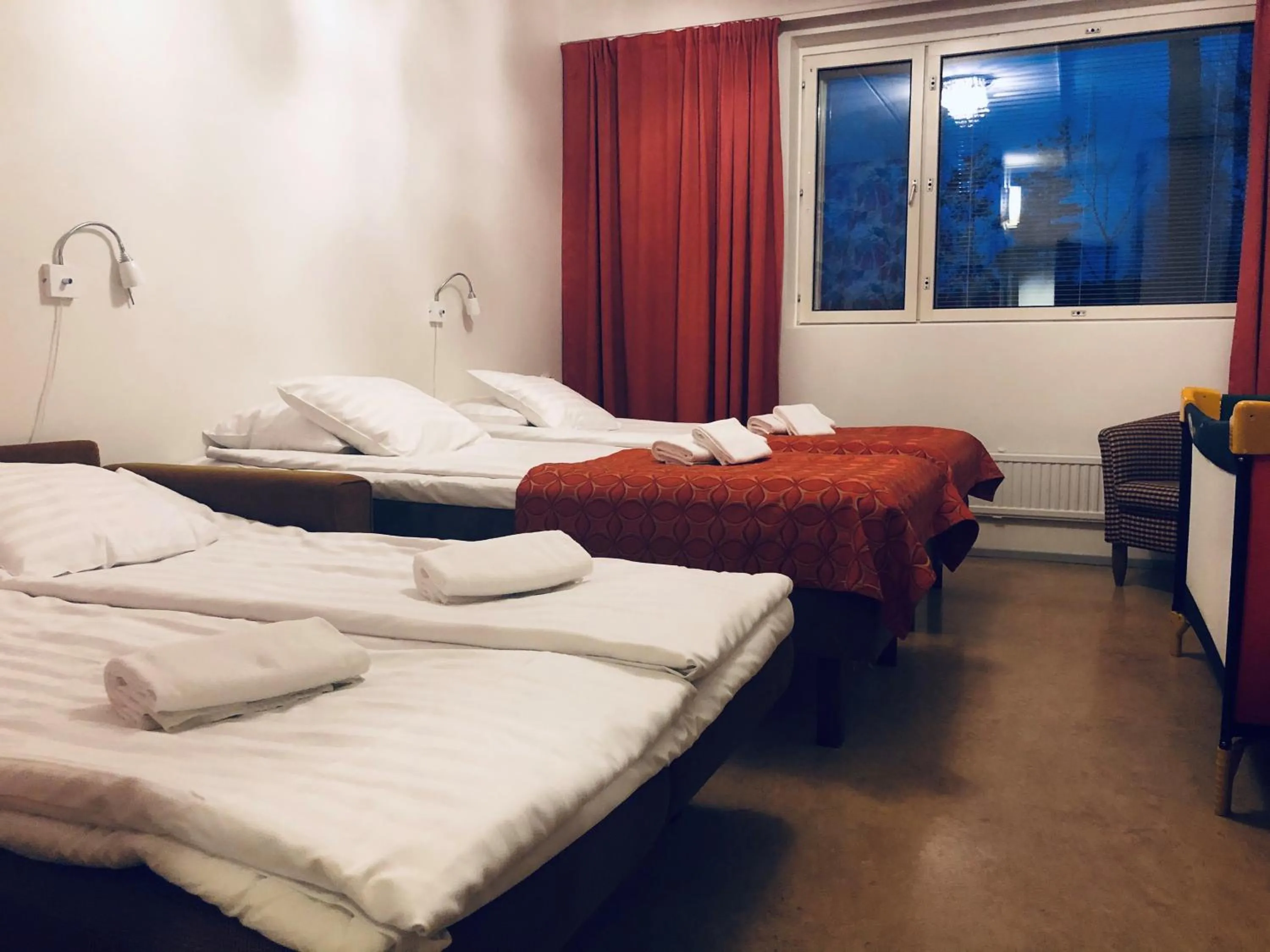 Bed in Backbyn Kartano