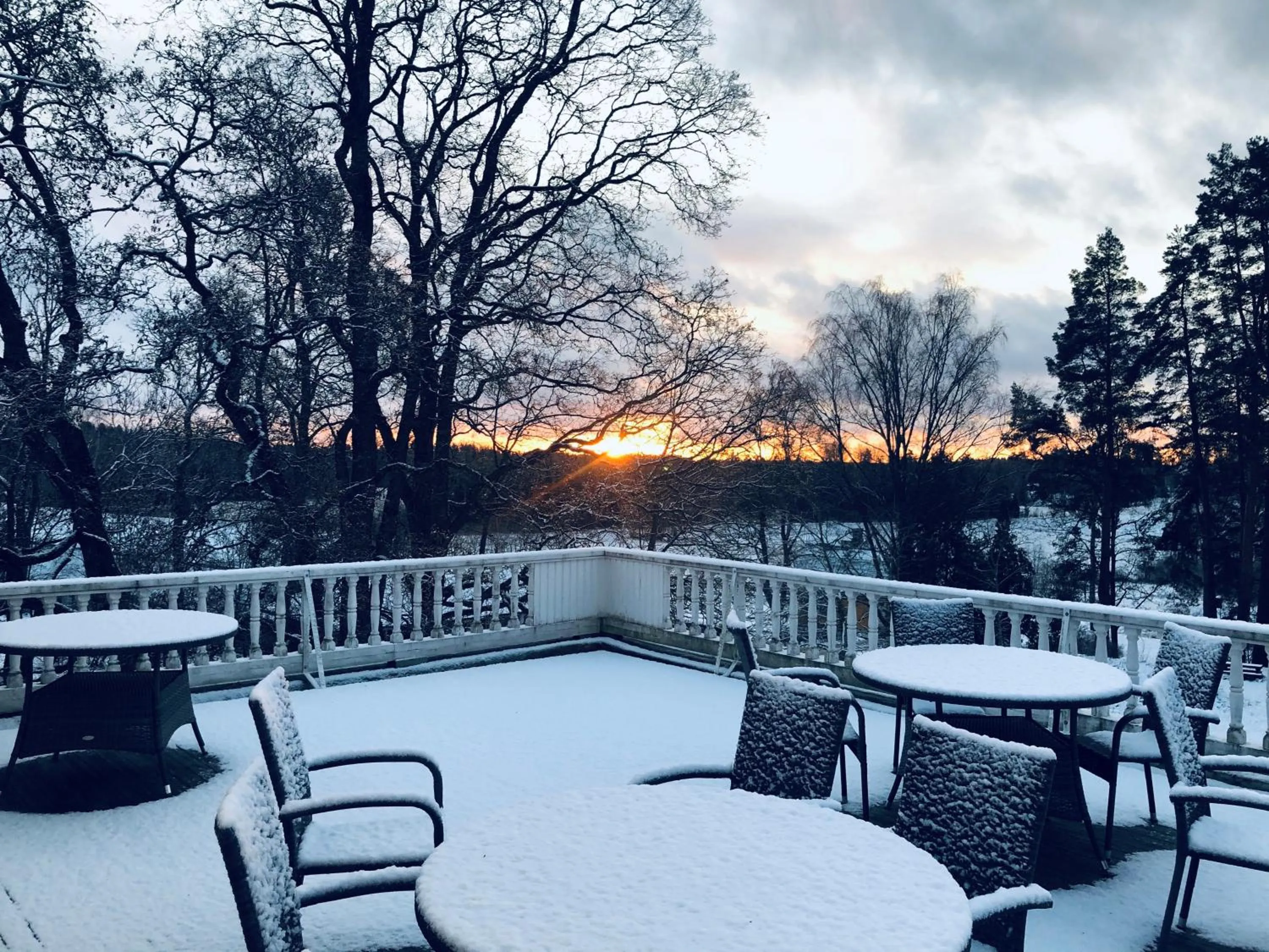 Patio in Backbyn Kartano