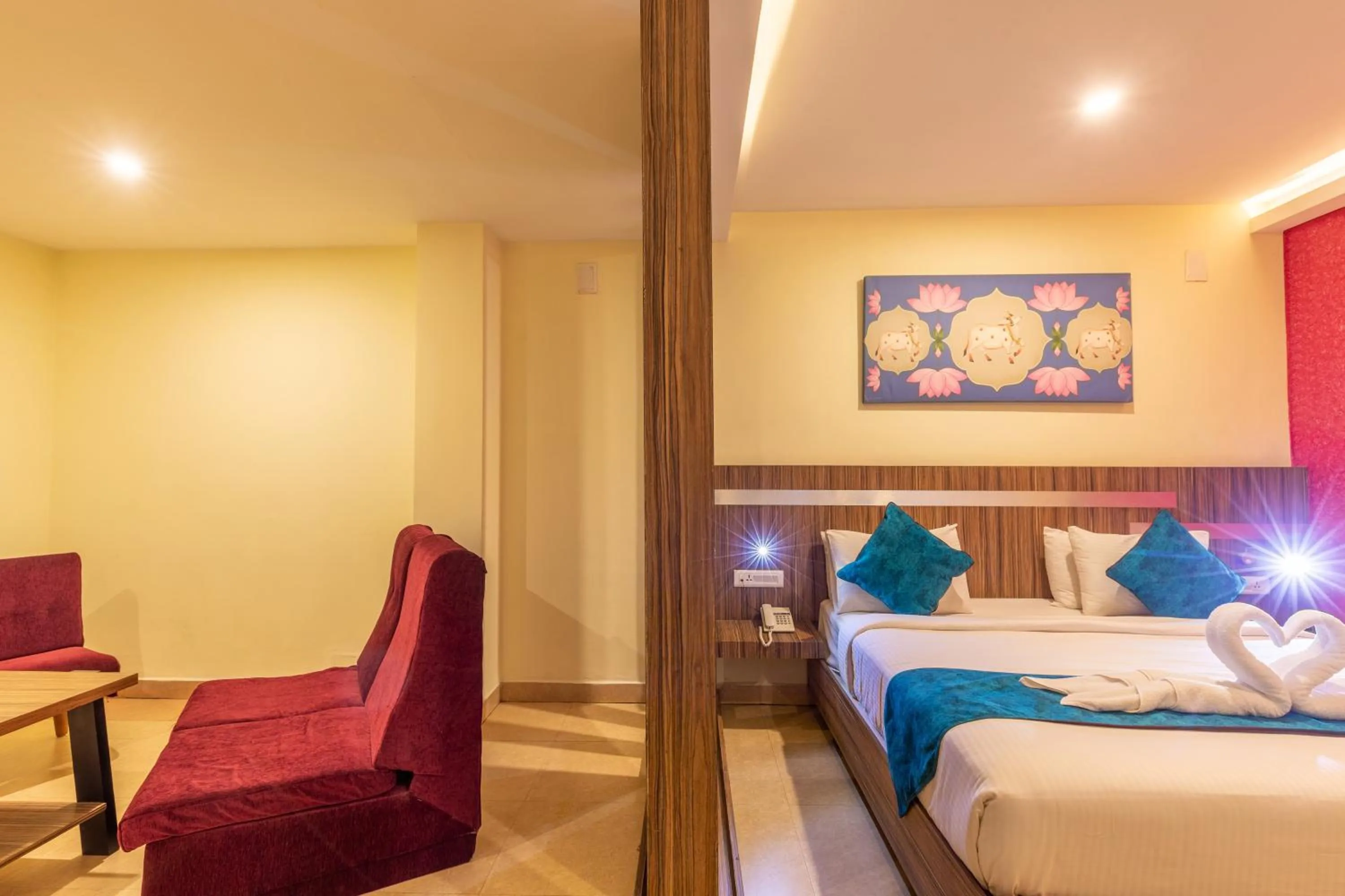 Bed in Vinayaga Inn by Poppys, Ooty