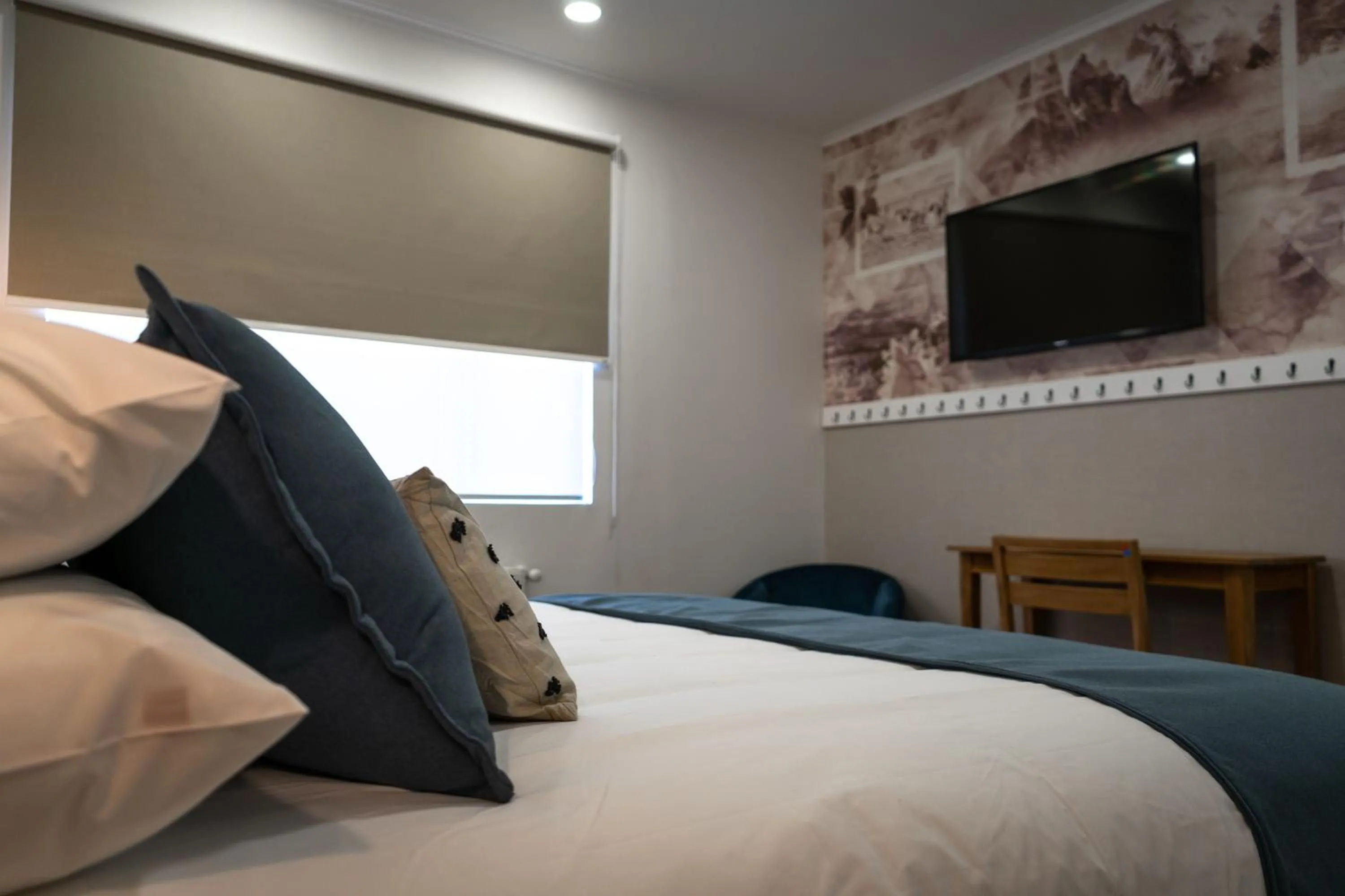 Bed in Hotel Boutique Restaurant Kran Kreen