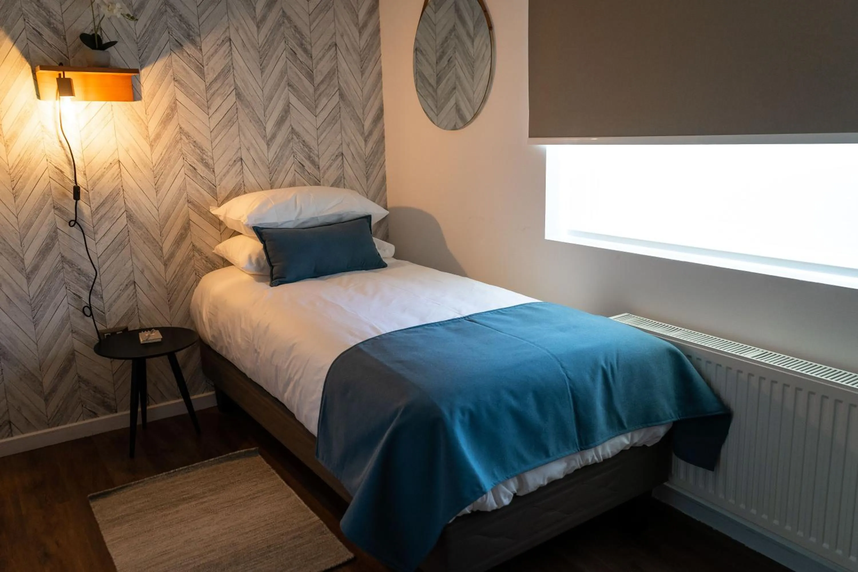 Bed in Hotel Boutique Restaurant Kran Kreen