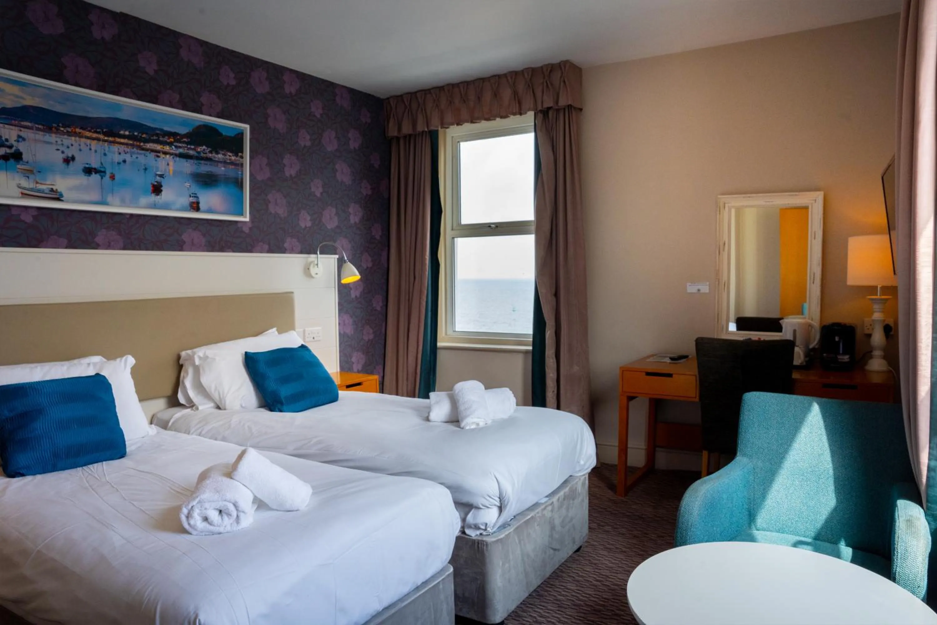 Bed in The Seafront Hotel by Compass Hospitality