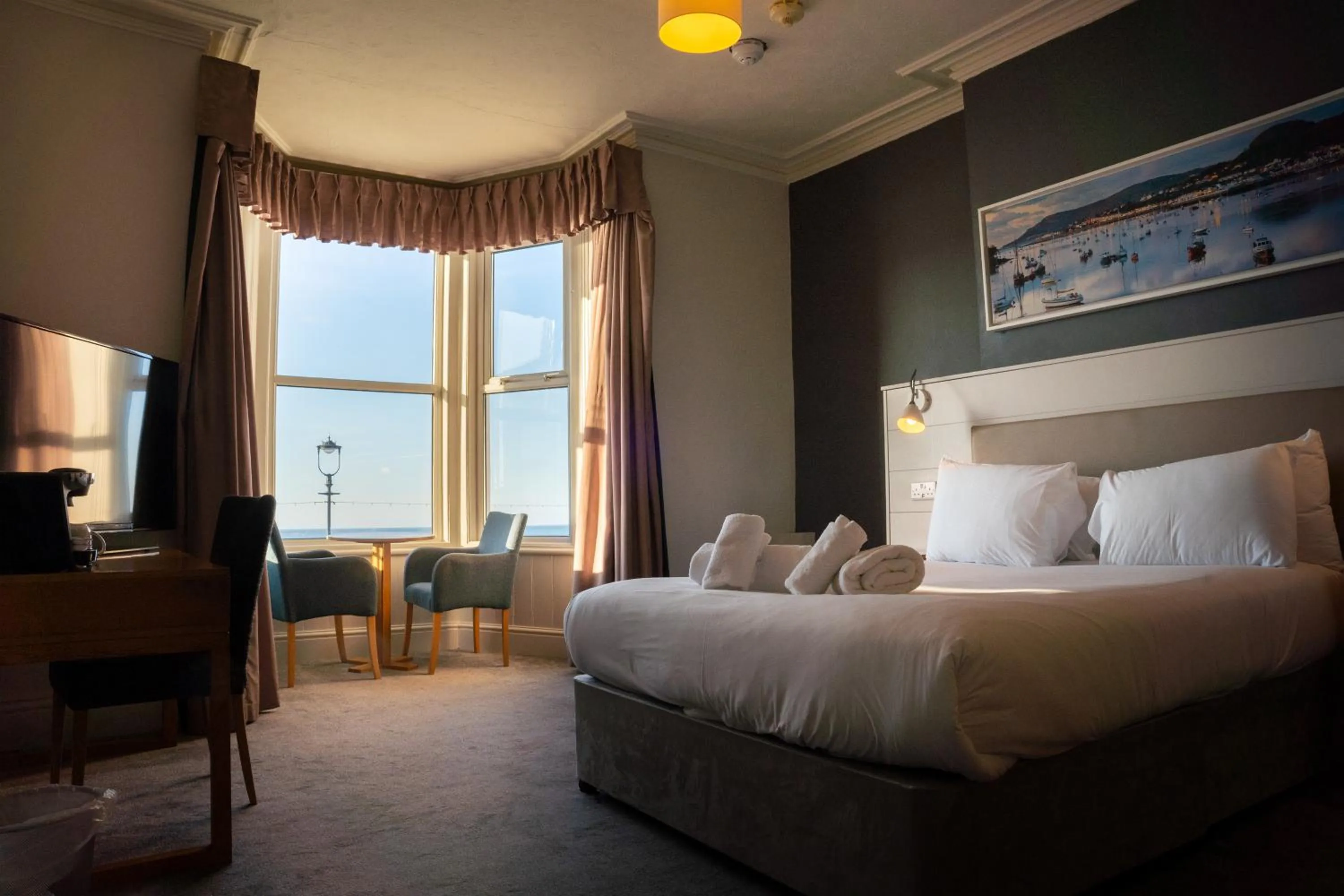 Bed in The Seafront Hotel by Compass Hospitality