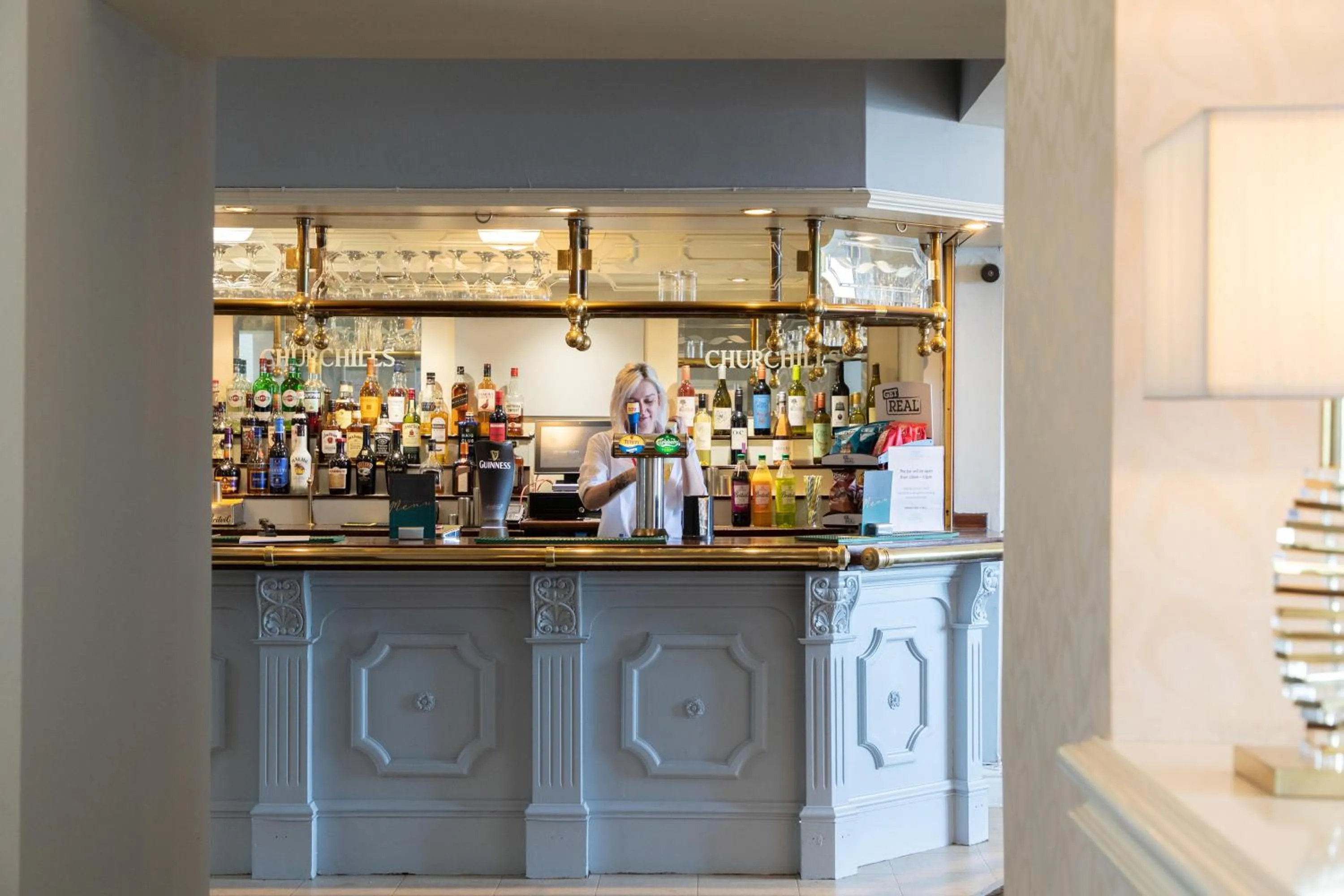 Lounge or bar in The County Hotel