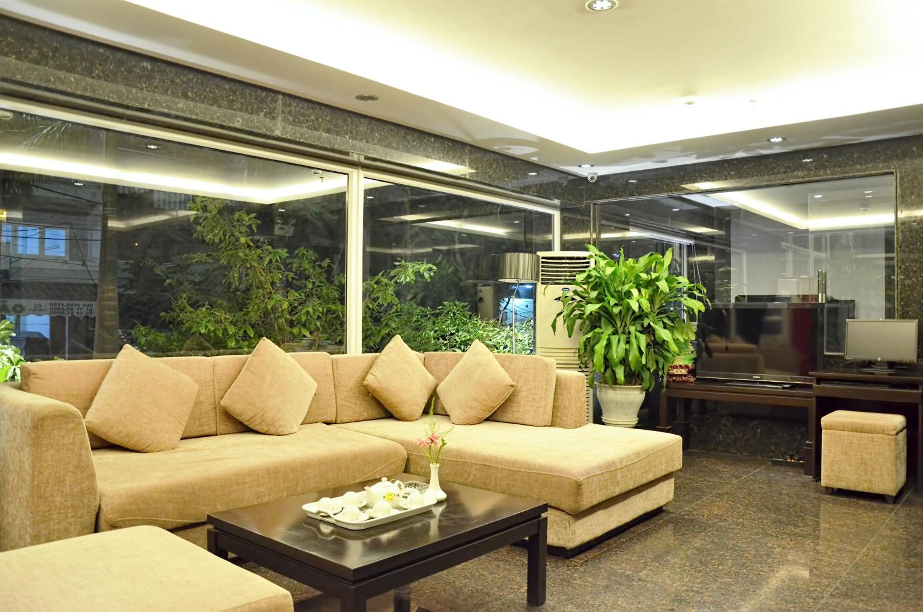 Lobby or reception in D&C Hotel