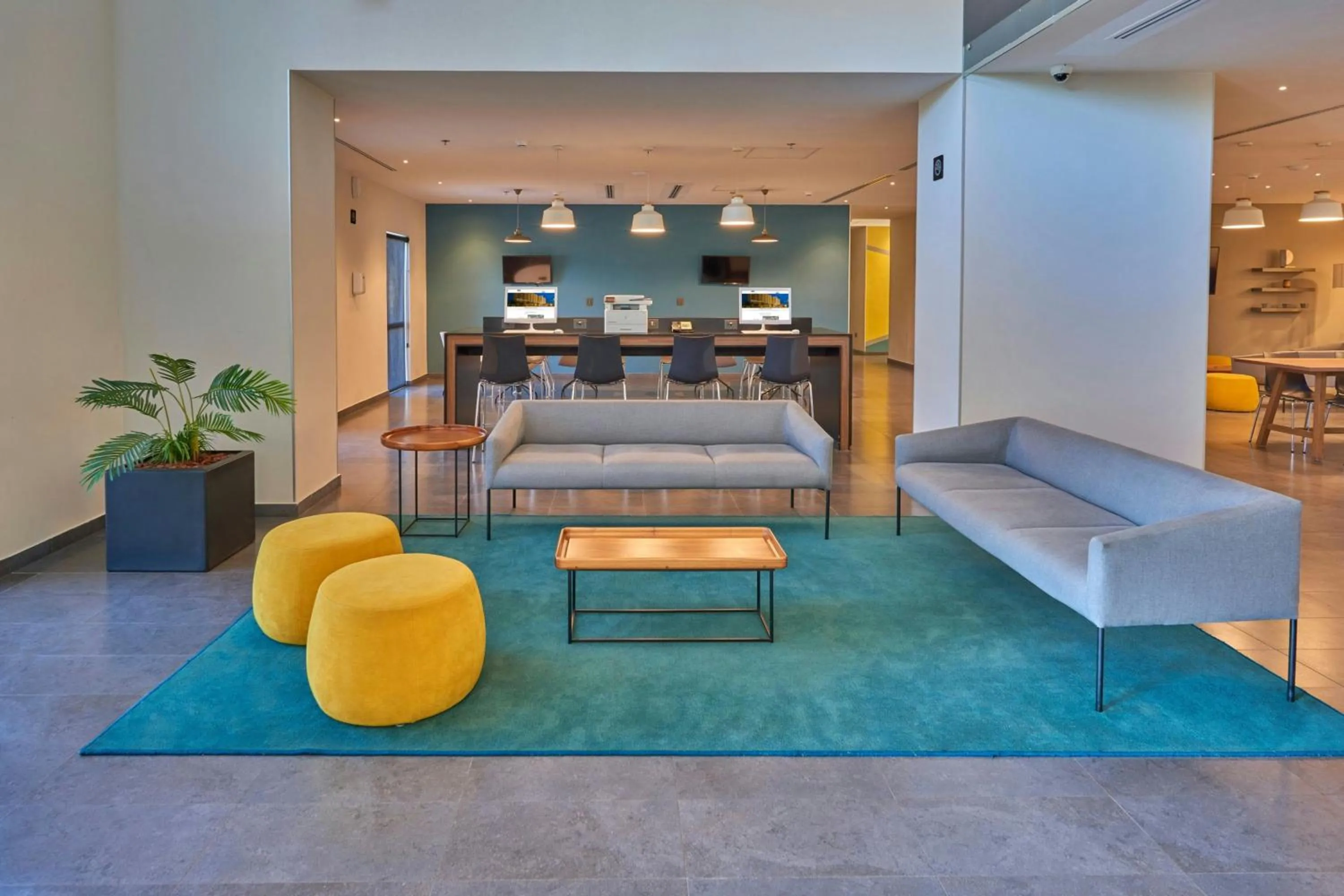 Lobby or reception in City Express by Marriott Guaymas