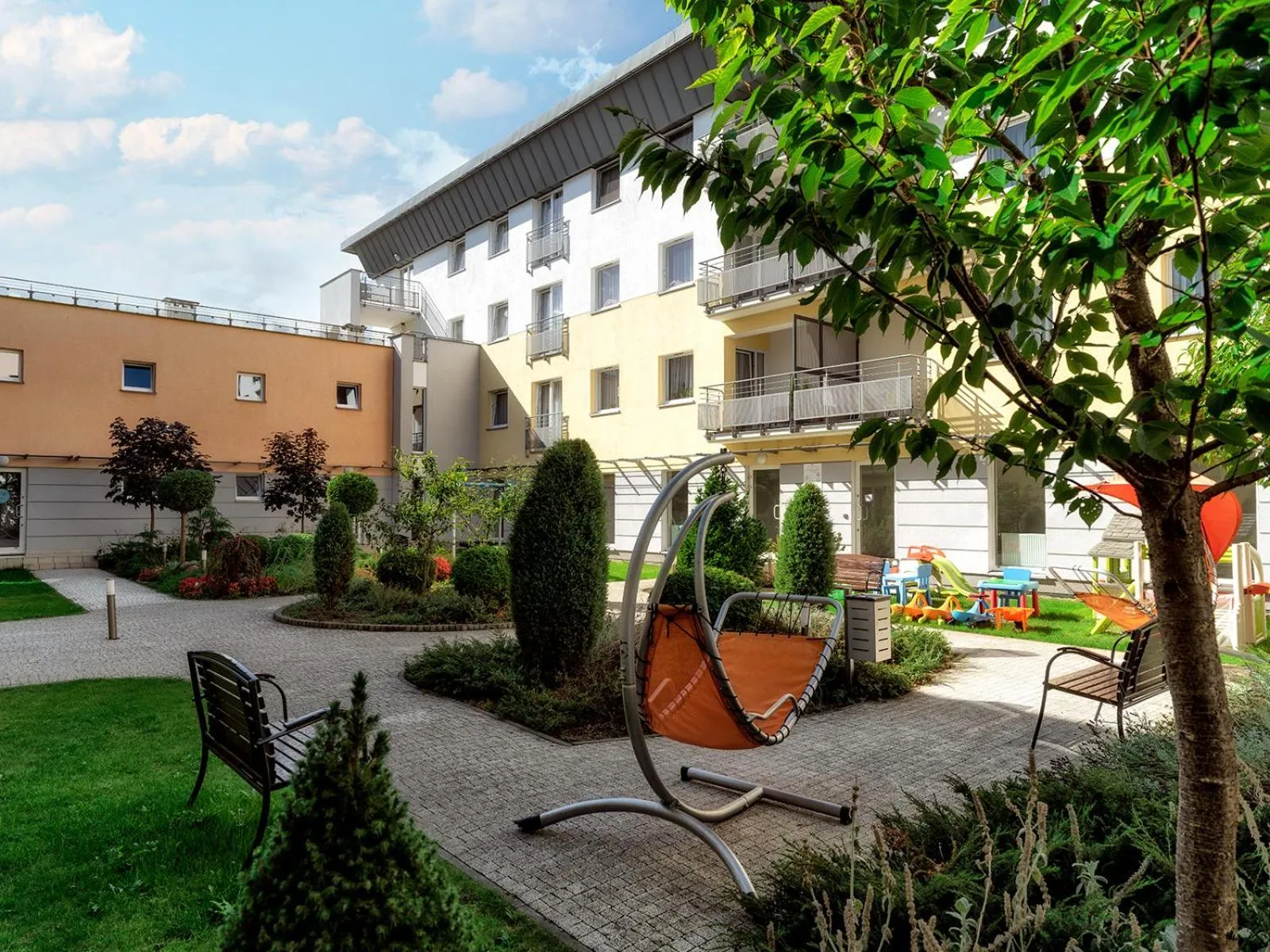 Garden in Atrium Apartamenty