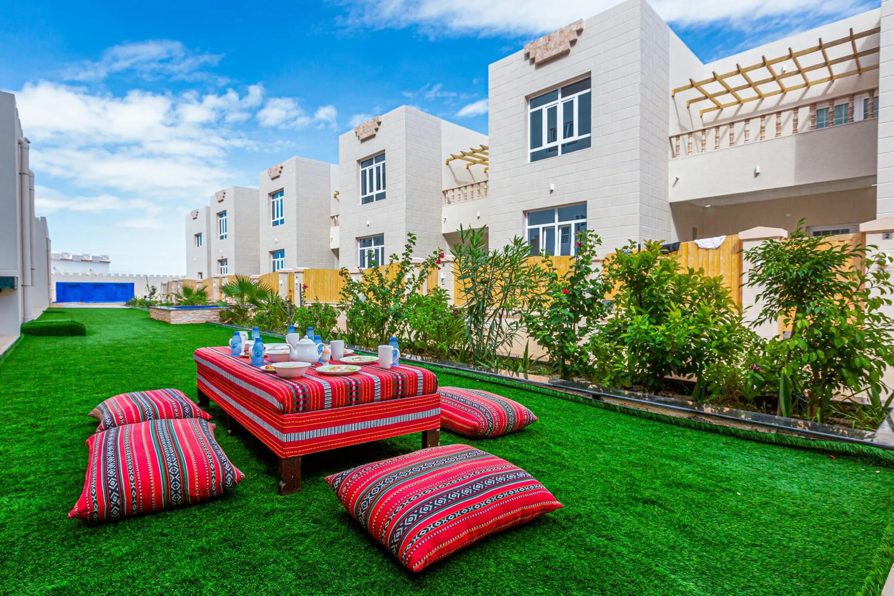 Garden view in Al Asala Resort