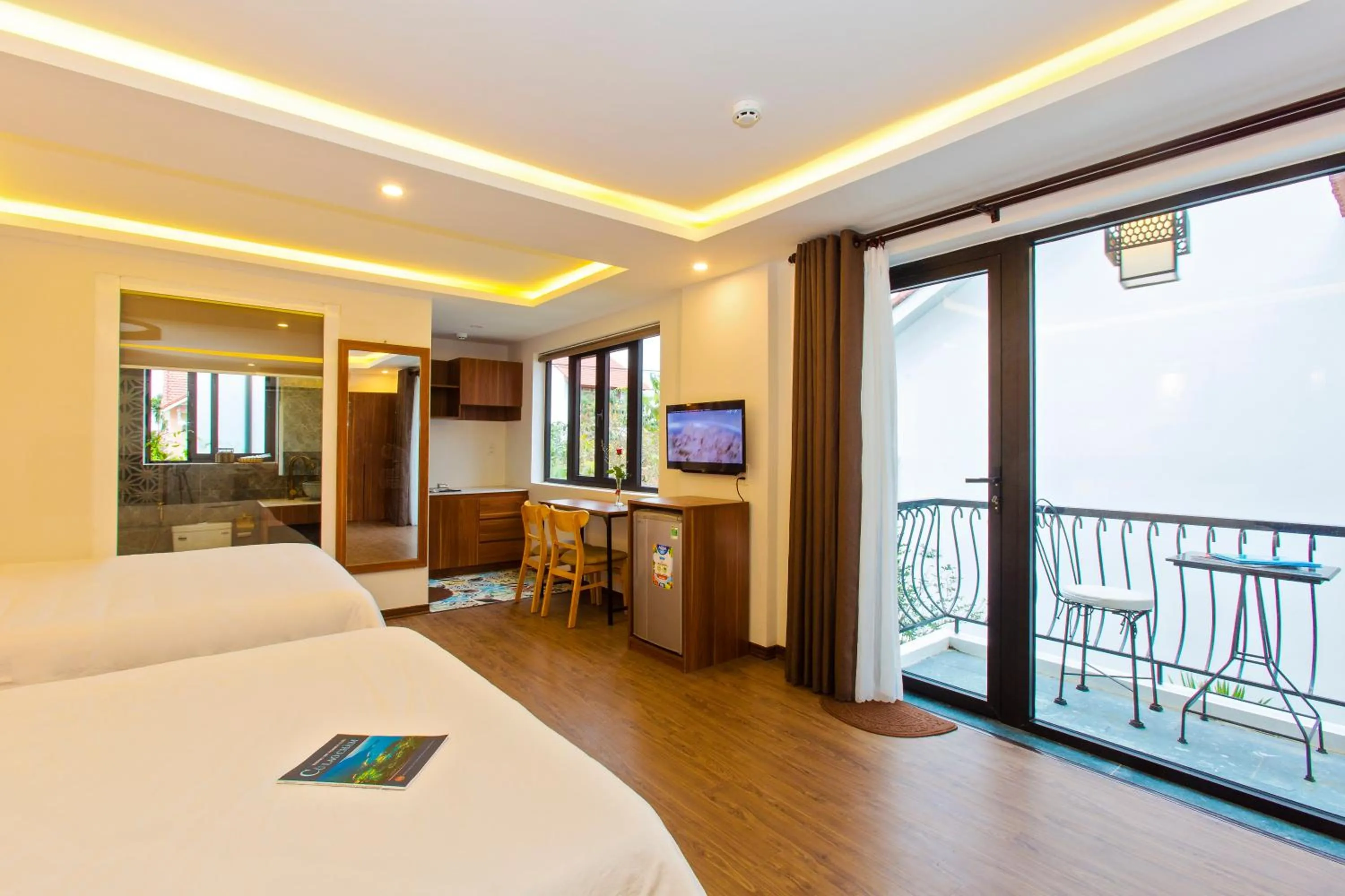 Bed in Riverside Impression Villa