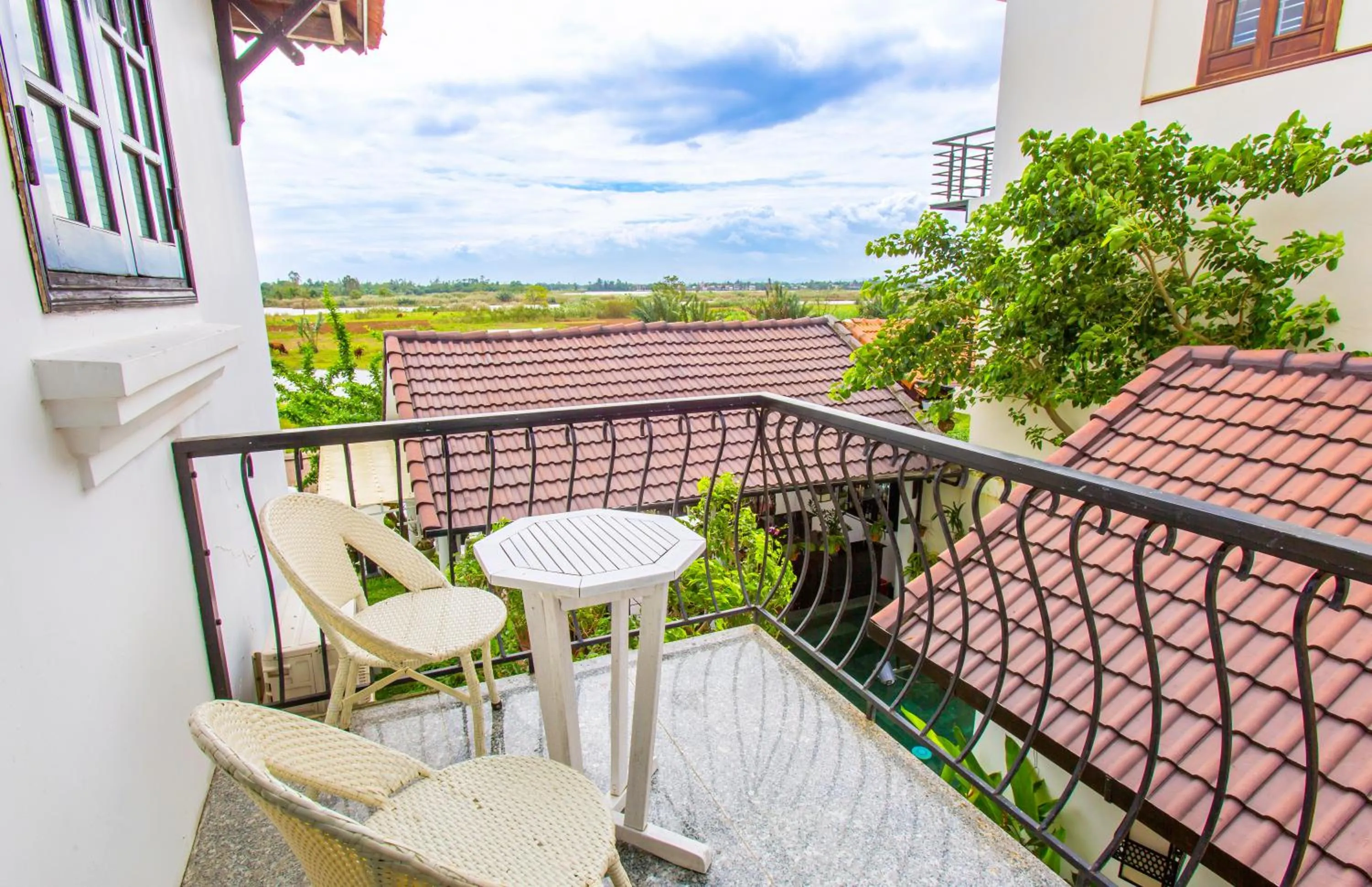 Garden view in Riverside Impression Villa