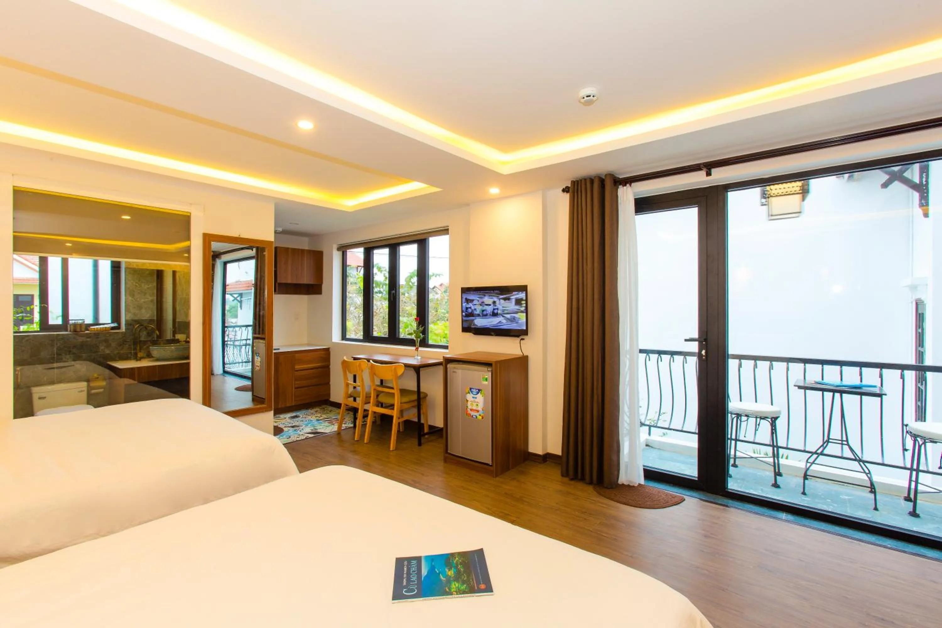 Bed in Riverside Impression Villa