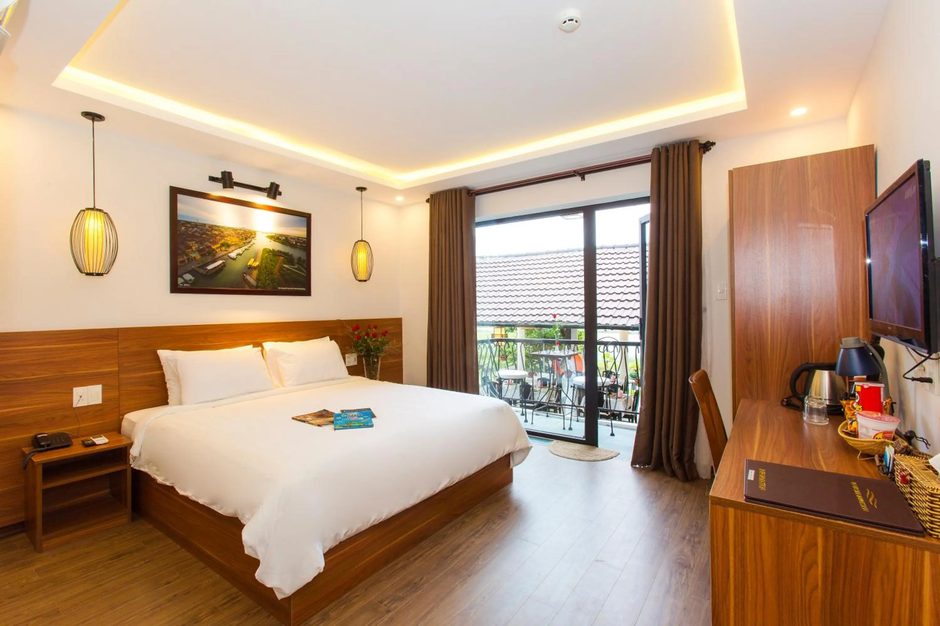 Bed in Riverside Impression Villa