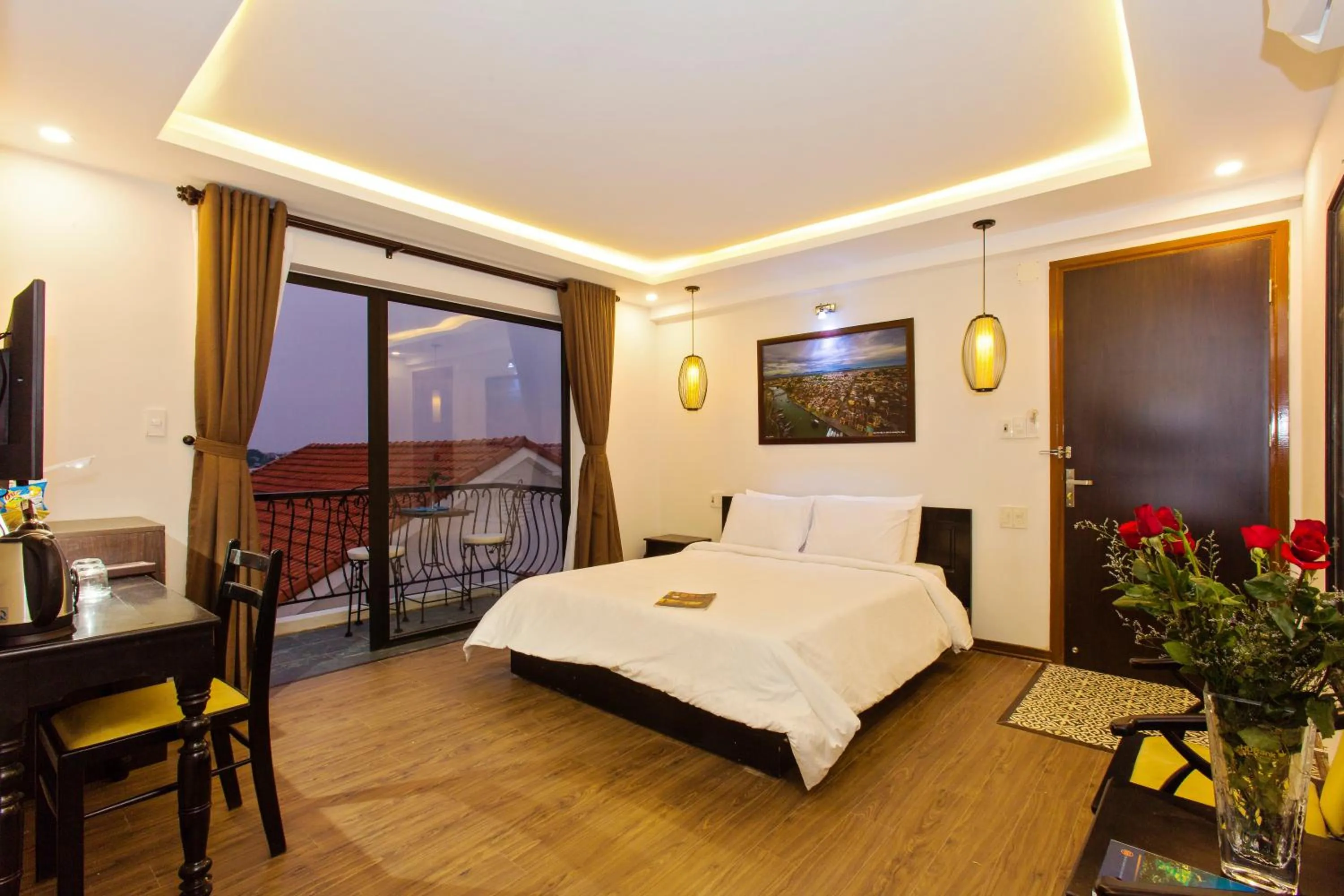 Bed in Riverside Impression Villa