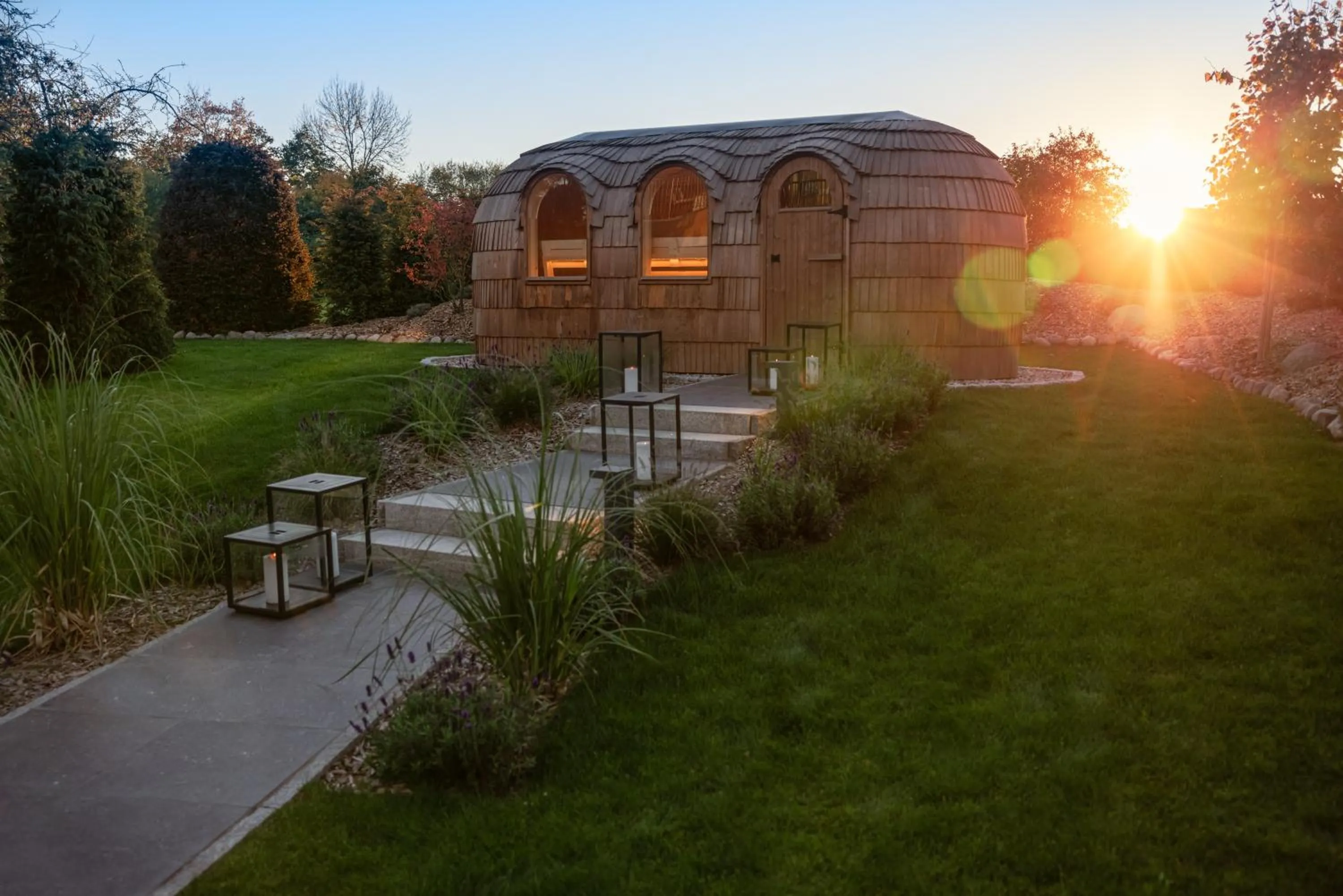 Garden in Weissenhaus Private Nature Luxury Resort