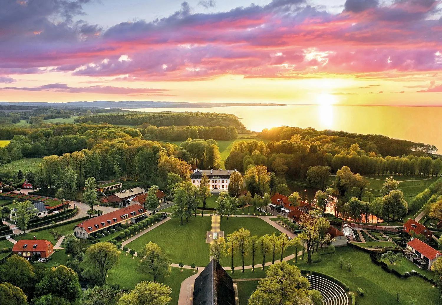 Property building in Weissenhaus Private Nature Luxury Resort