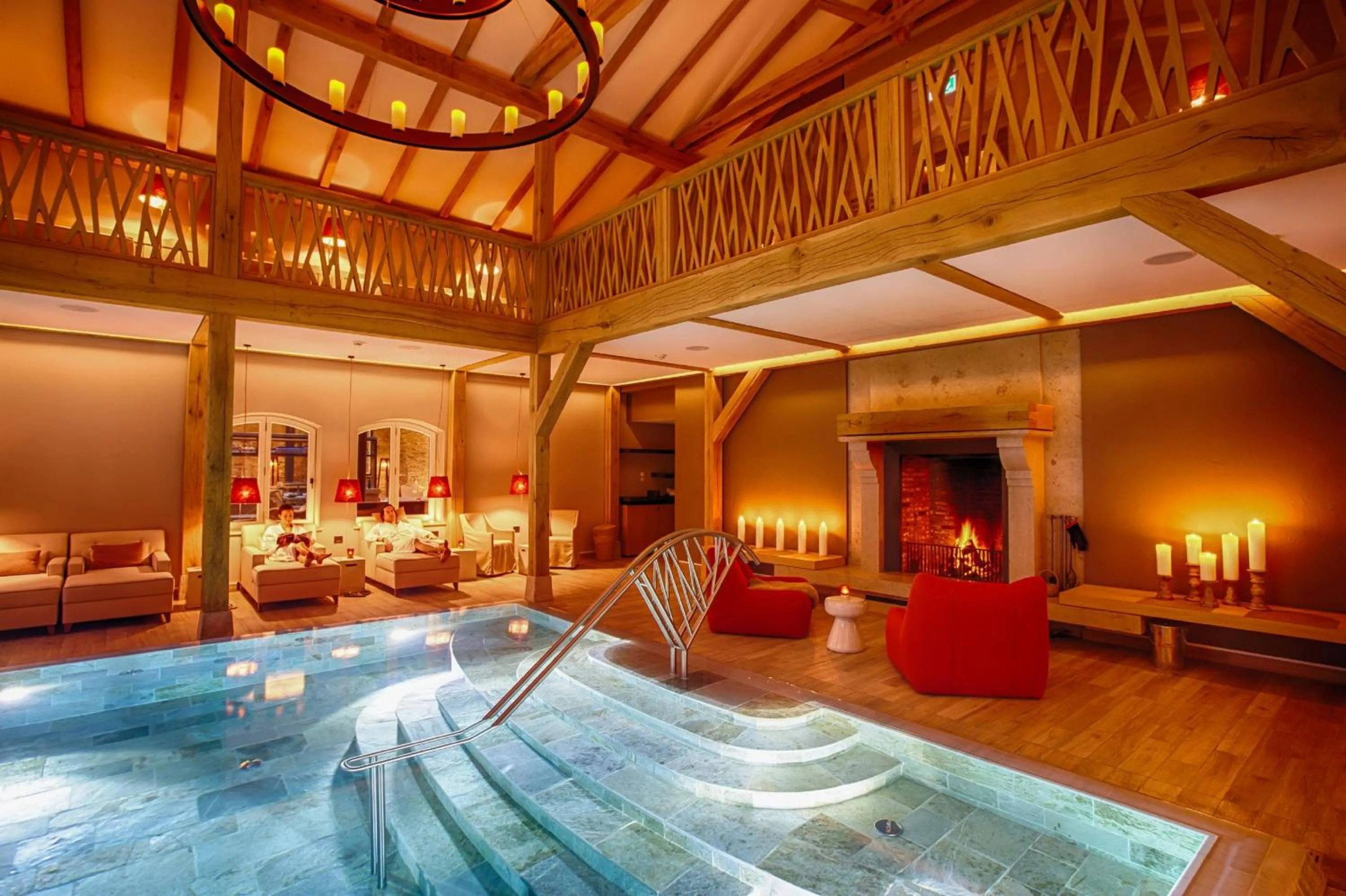 Swimming pool in Weissenhaus Private Nature Luxury Resort