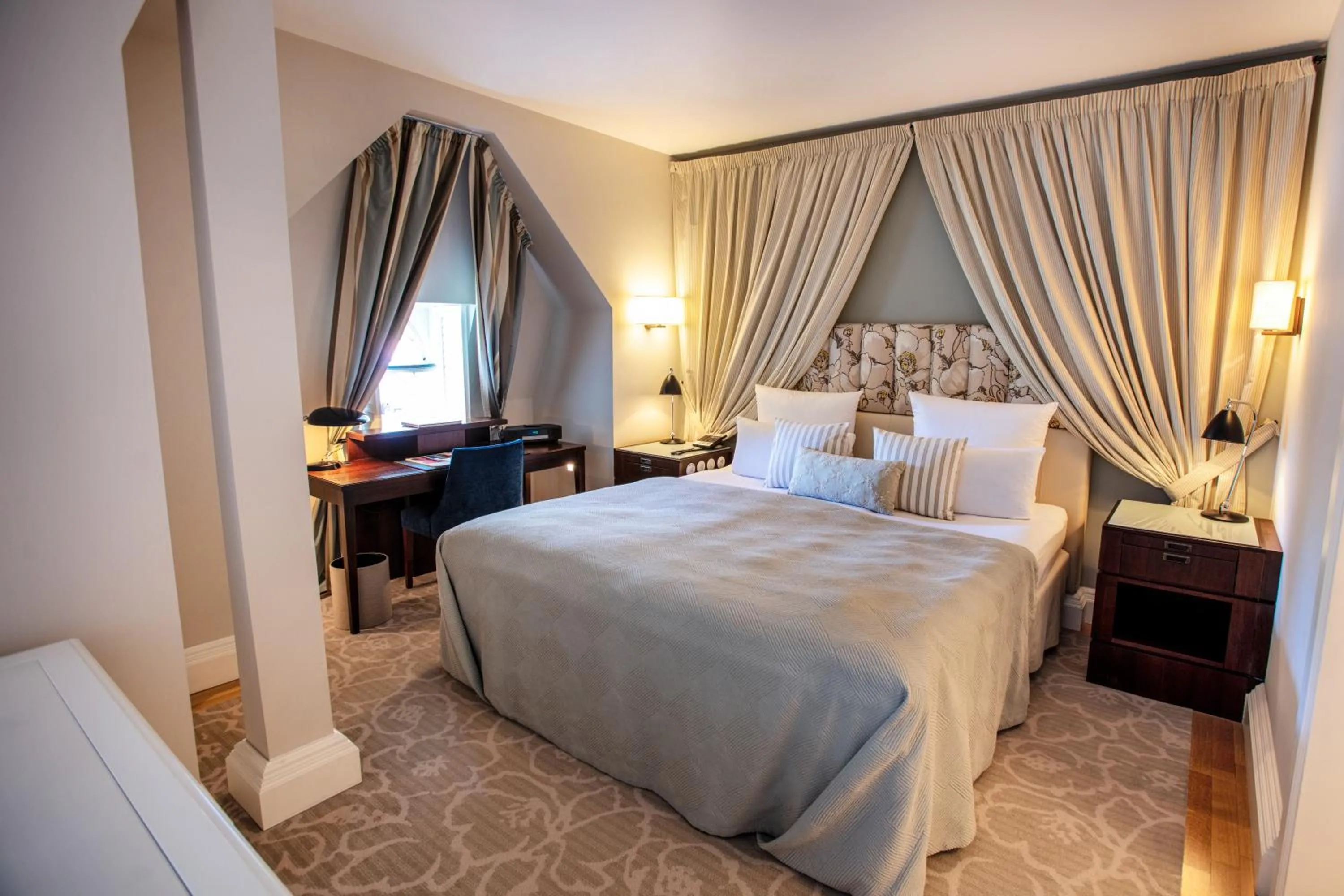 Bedroom, Bed in Weissenhaus Private Nature Luxury Resort