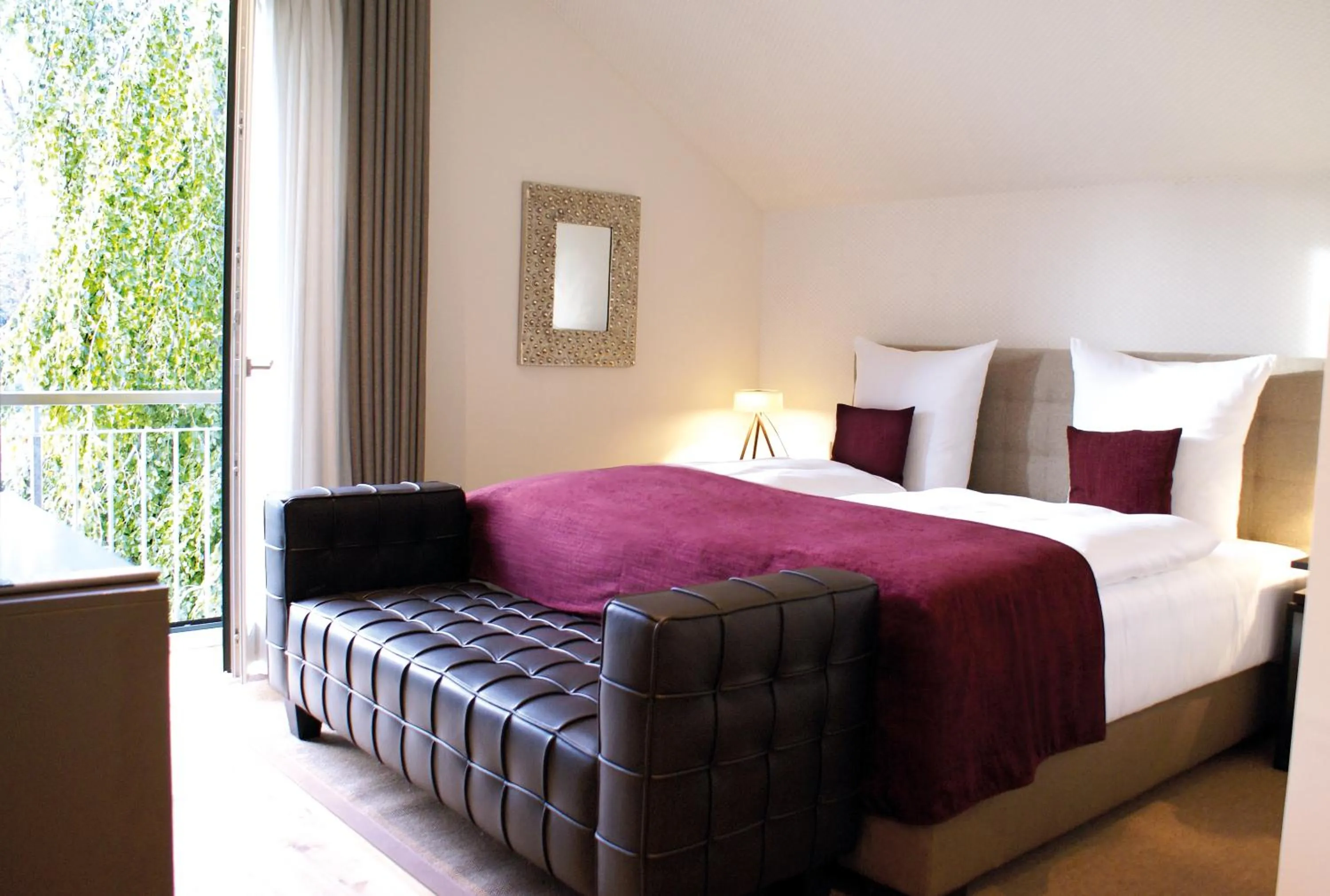 Bedroom, Bed in Weissenhaus Private Nature Luxury Resort