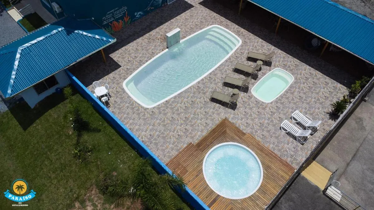 Bird's eye view in Paraiso do Estaleirinho - Balneario Camboriu