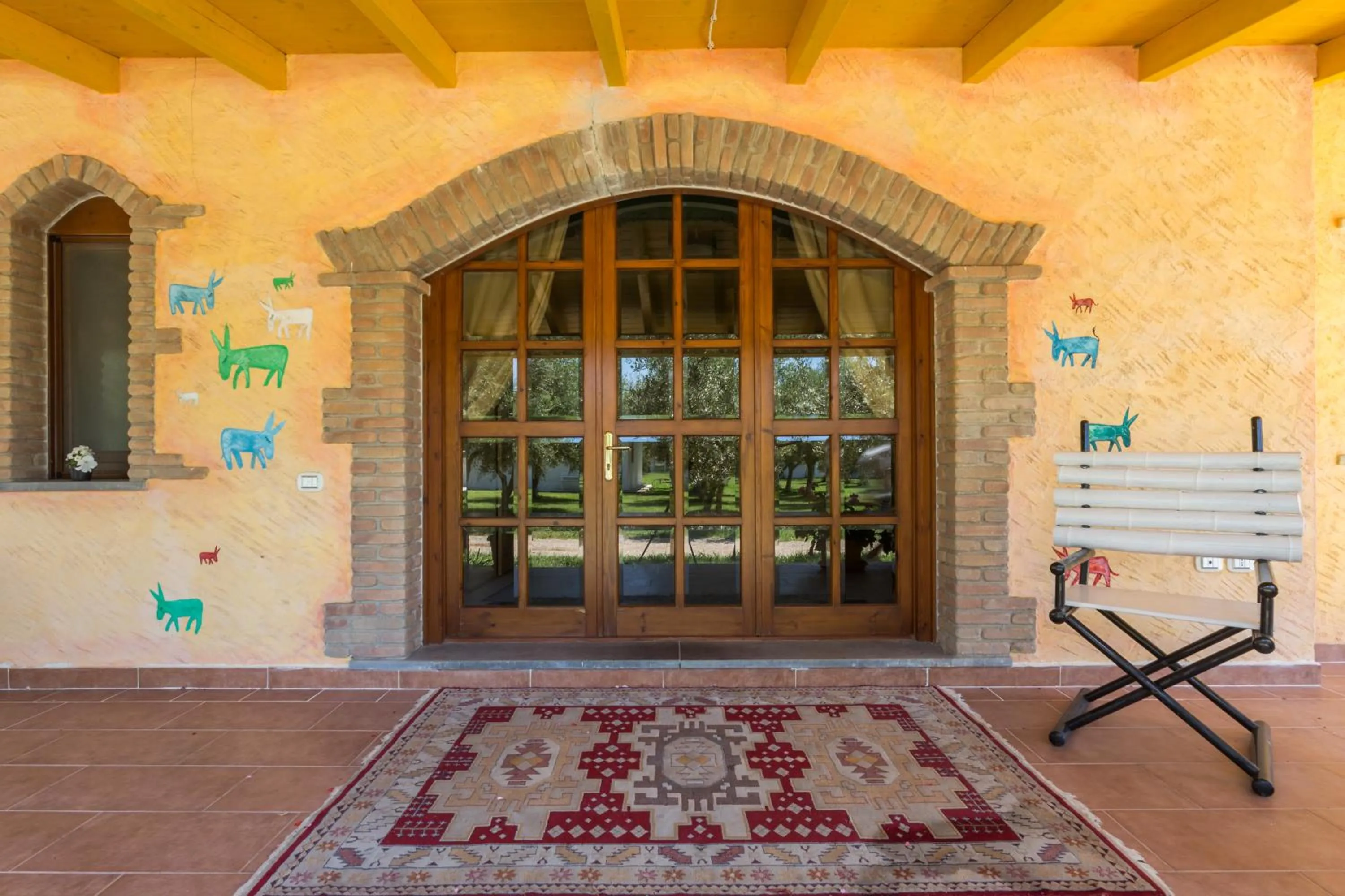 Patio in Locanda Da Renzo