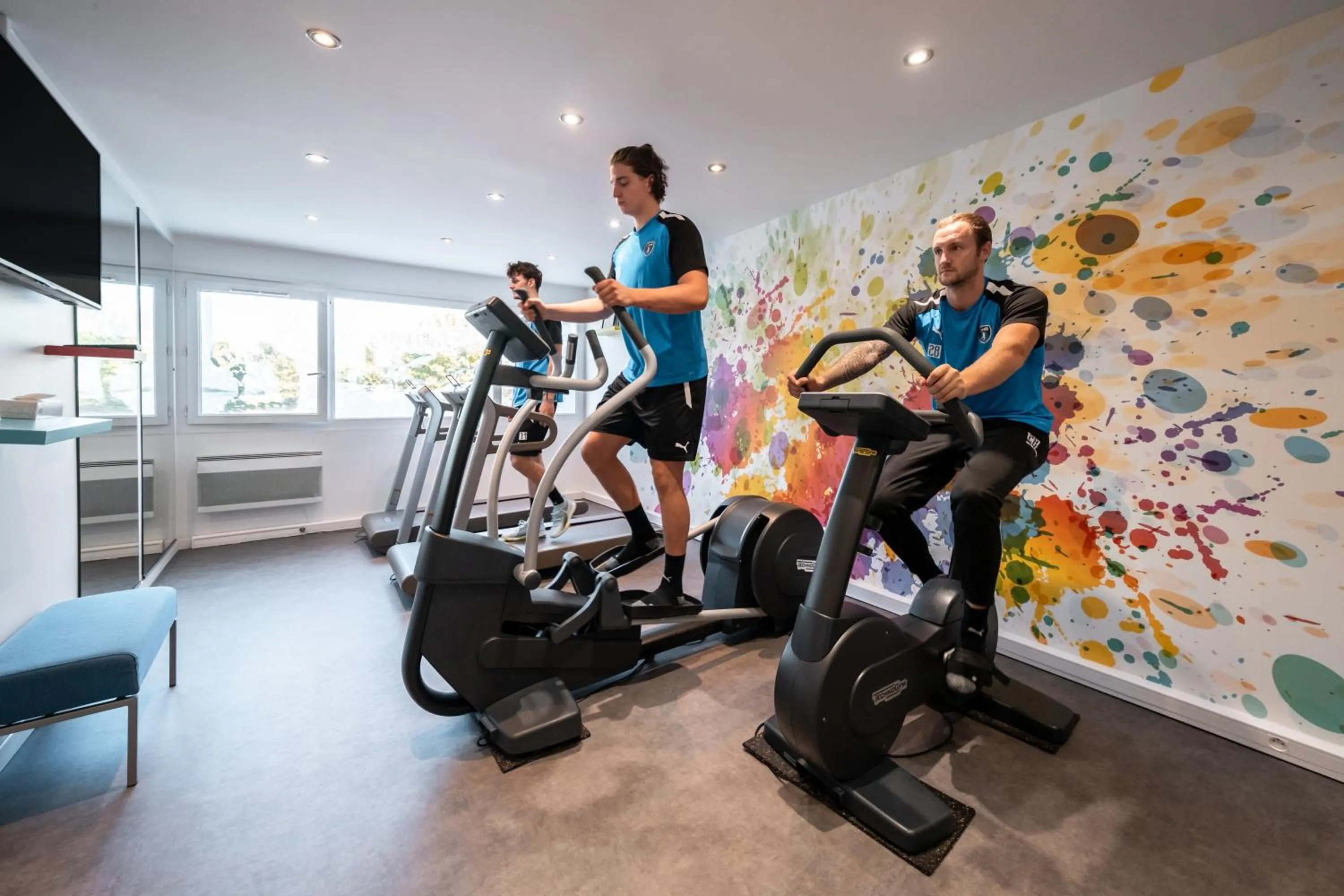 Fitness centre/facilities in Novotel Chartres