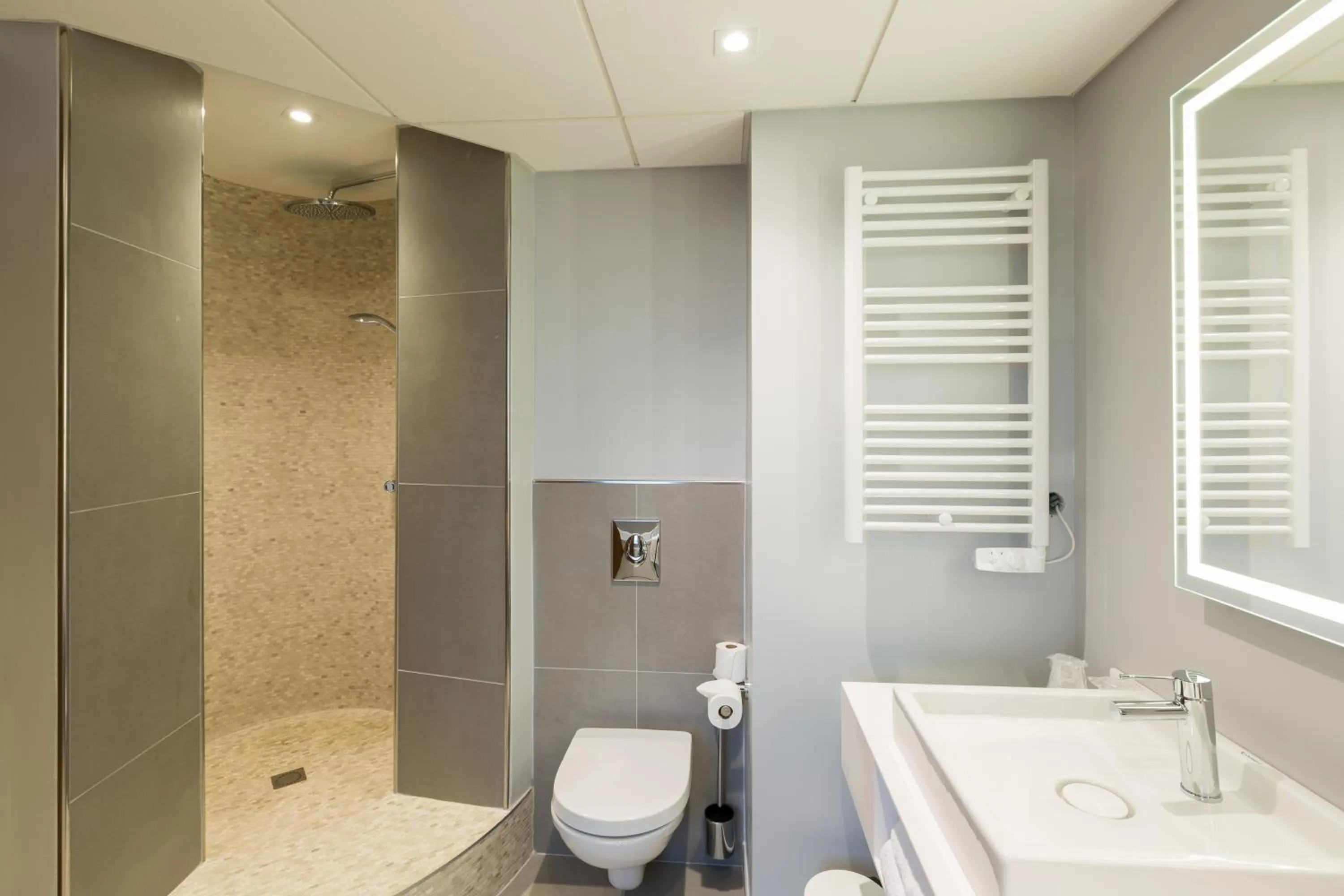 Bathroom in Novotel Poitiers Site du Futuroscope